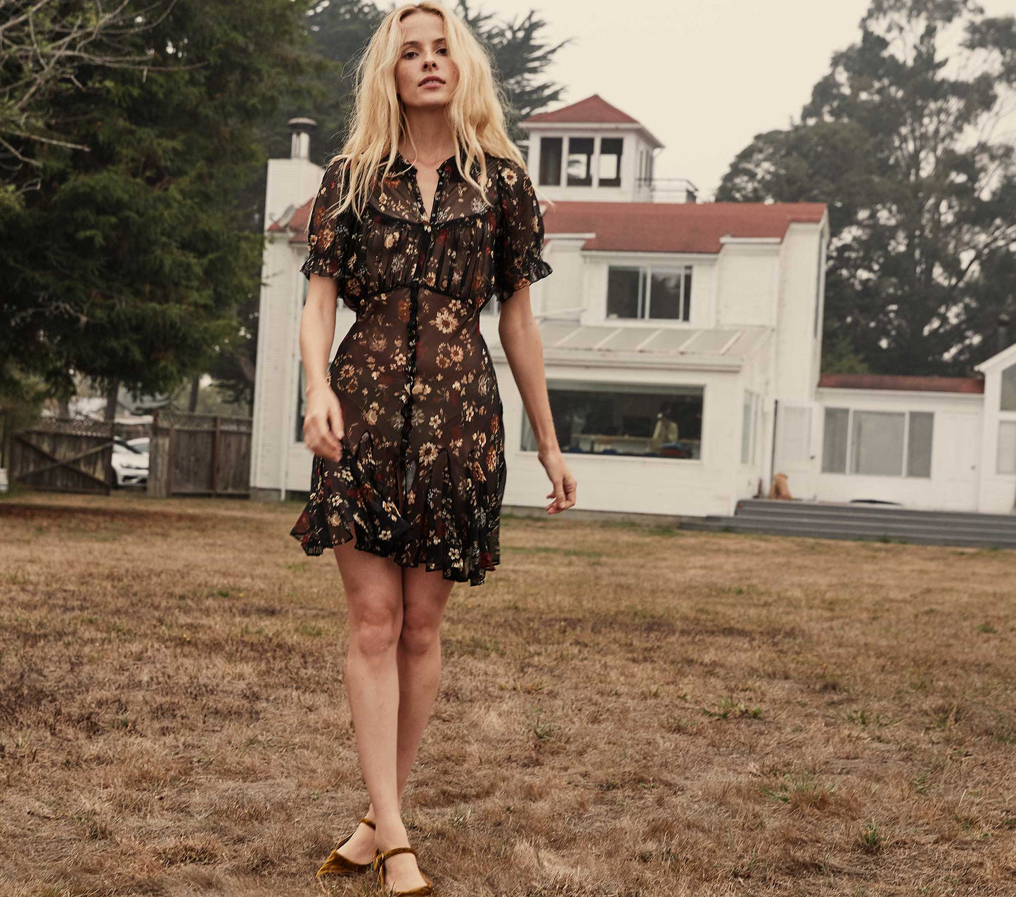 HMD -- MIRA DRESS -- CAMPAGNE FLORAL