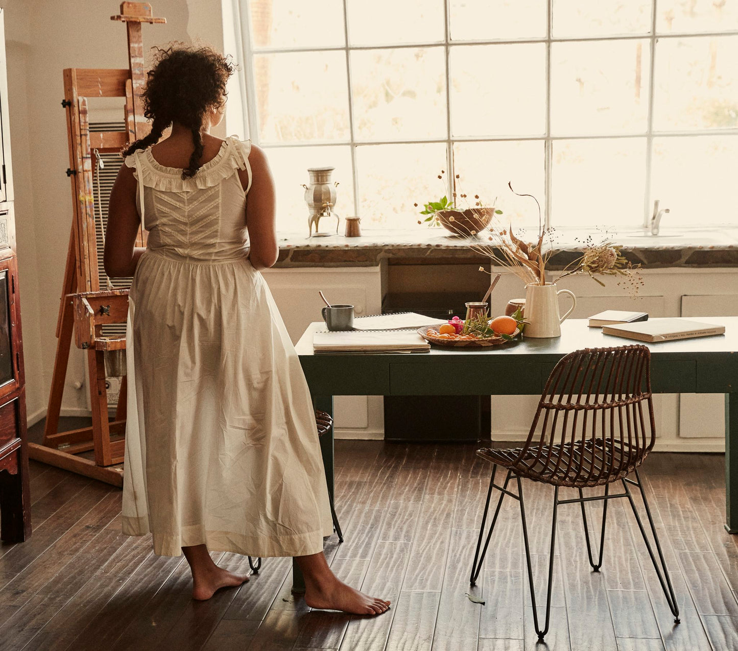 HMD -- MYRTILLE DRESS -- SALT