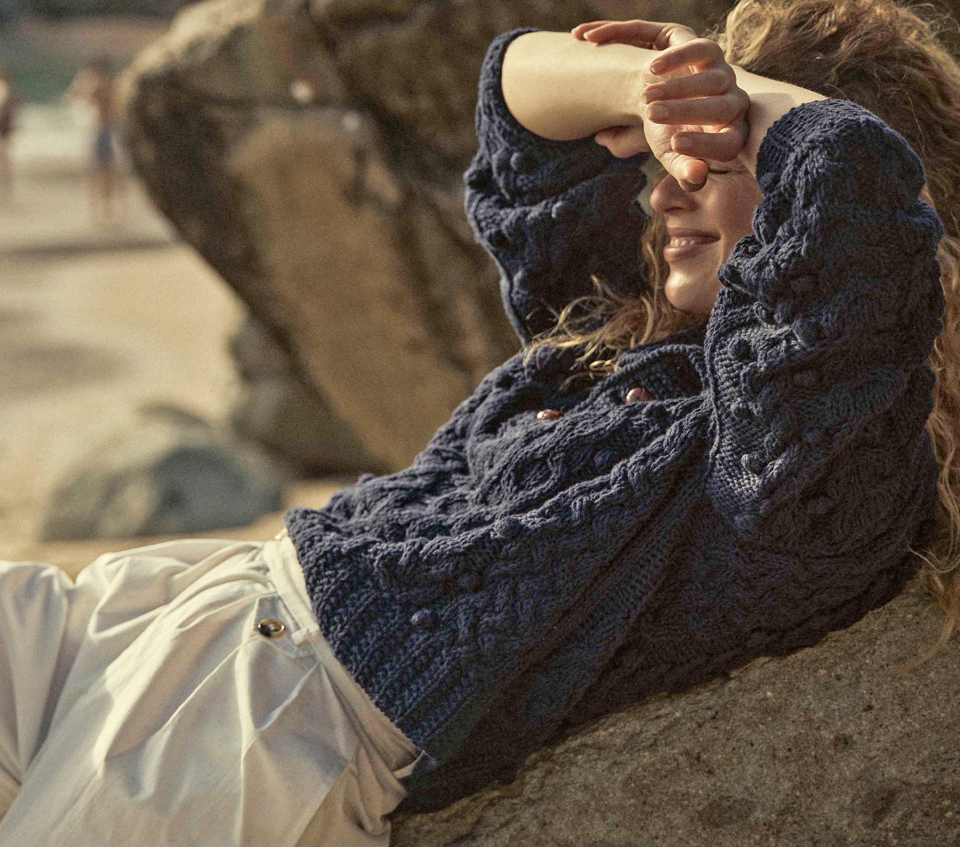 HMD -- NUAGE SWEATER -- NORTHERN SEA view 1
