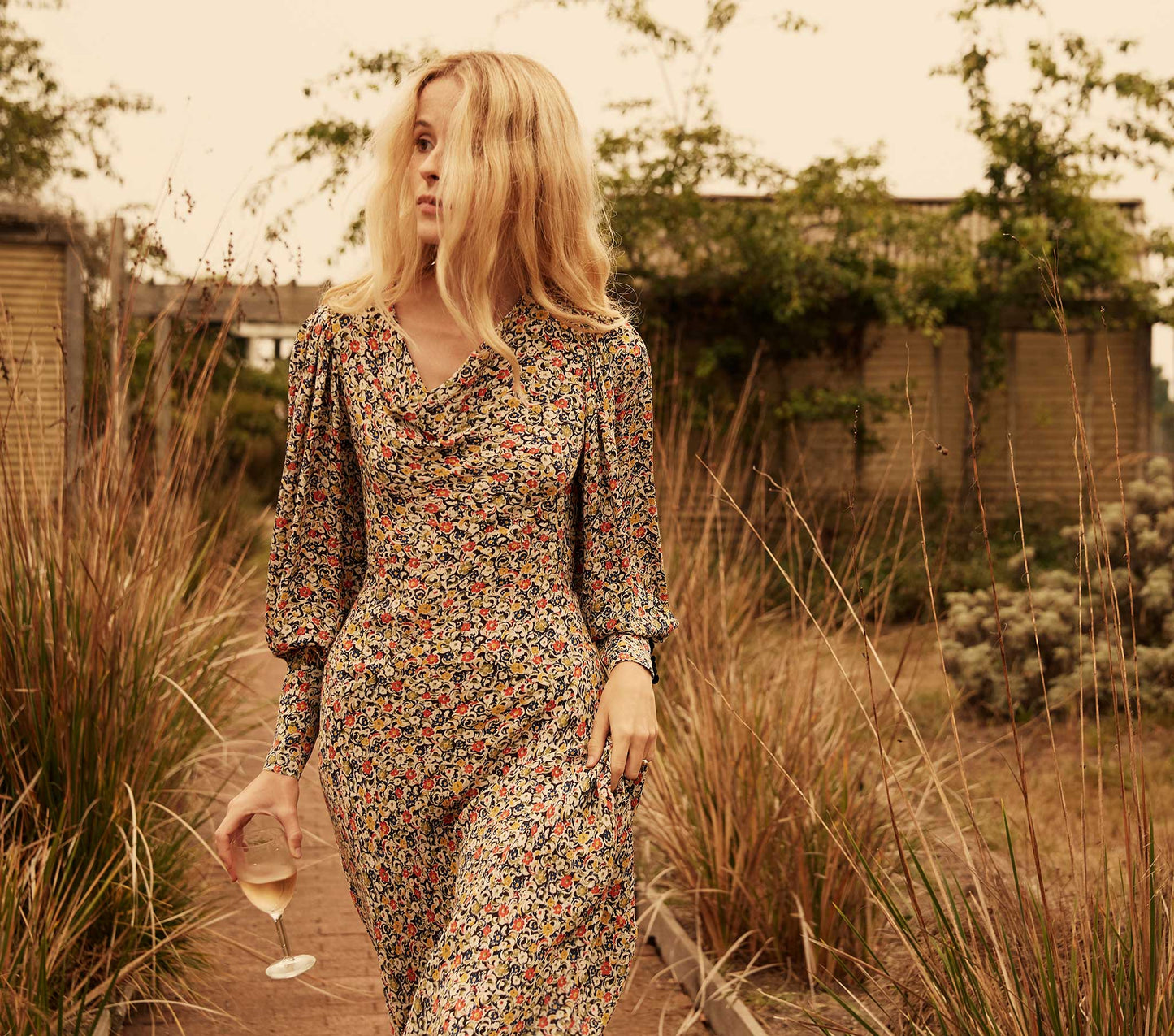 HMD -- NANETTE DRESS -- ZELDA FLORAL