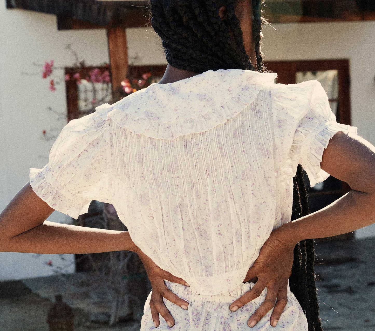 HMD -- NENA TOP -- CHATEAU FLEUR PAISLEY