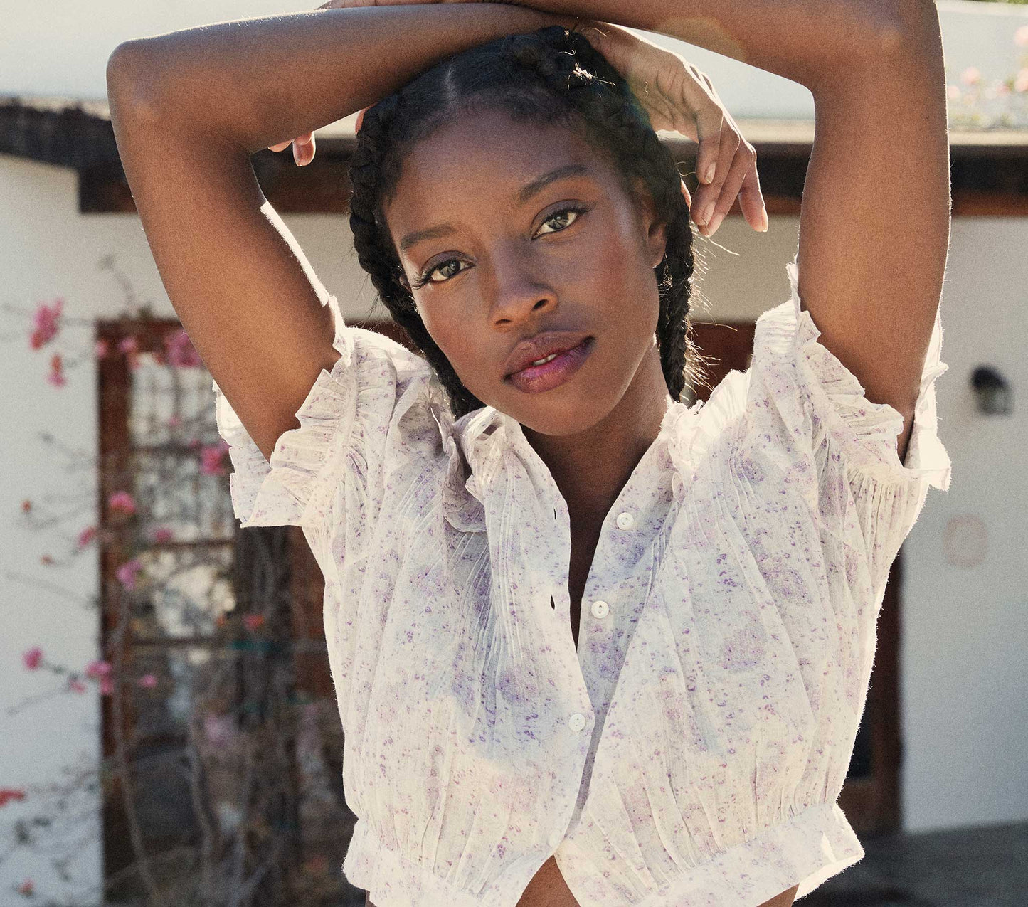 HMD -- NENA TOP -- CHATEAU FLEUR PAISLEY