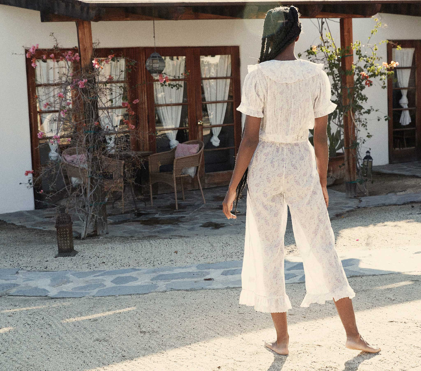 HMD -- NENA TOP -- CHATEAU FLEUR PAISLEY