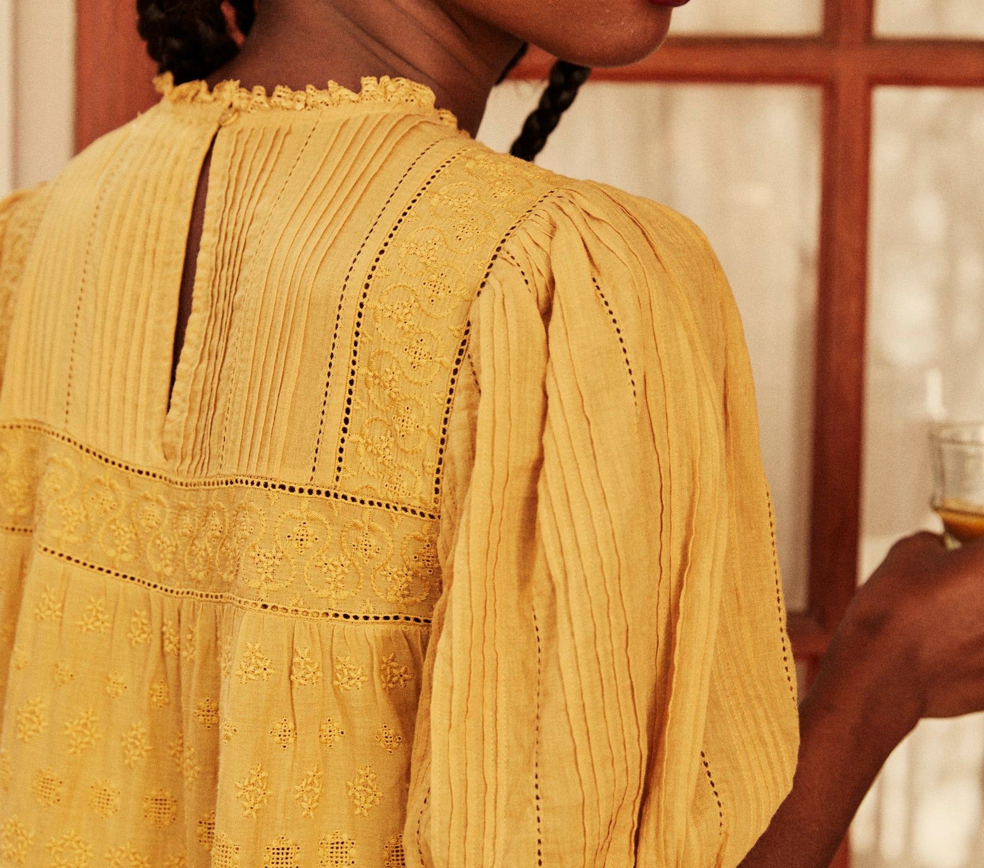 HMD -- NERINE DRESS -- WHEAT view 7
