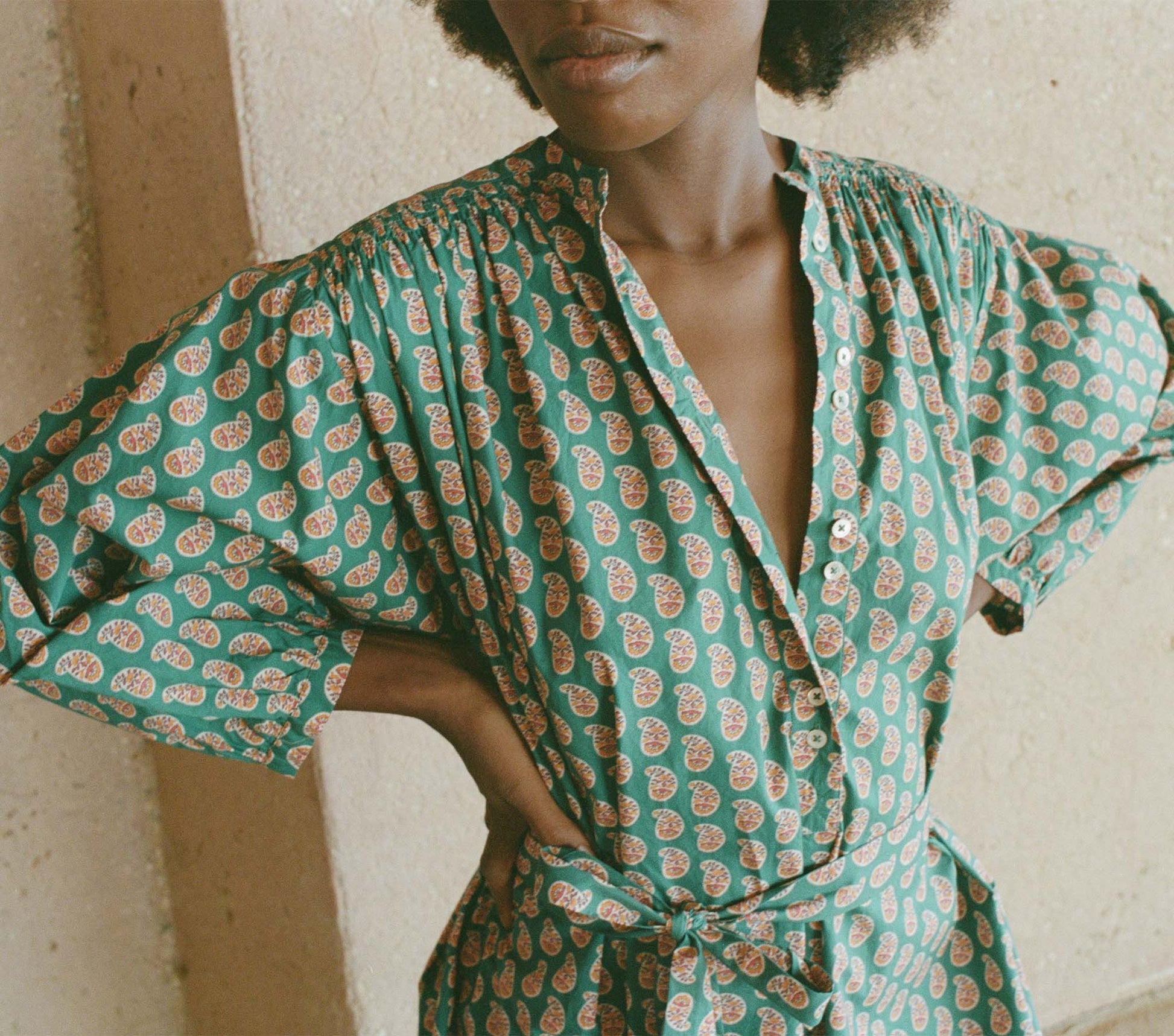 HMD -- OPAL DRESS -- SUNRISE PAISLEY view 4
