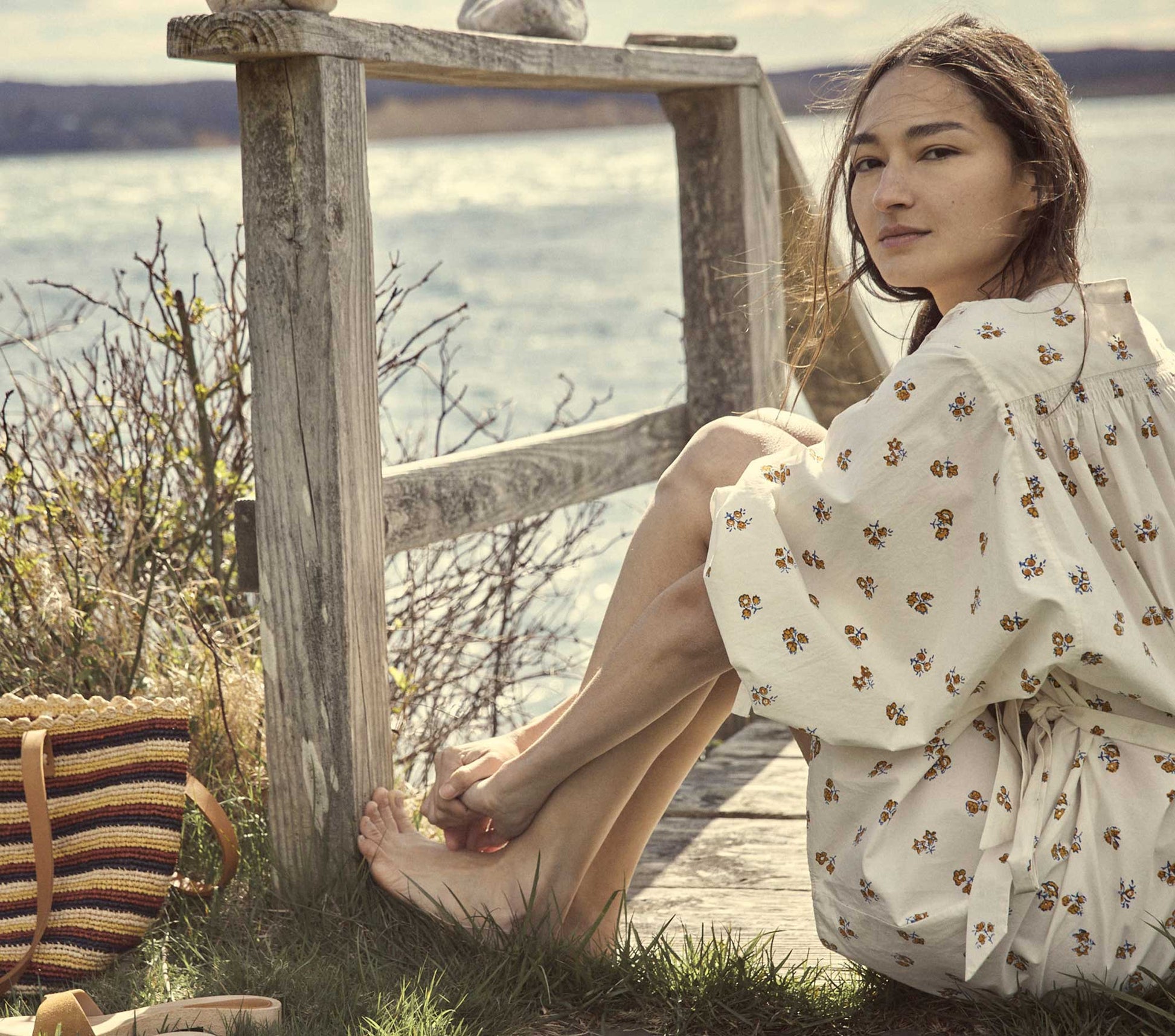 HMD -- OPAL DRESS -- YELLOW FLORAL MEADOW view 4
