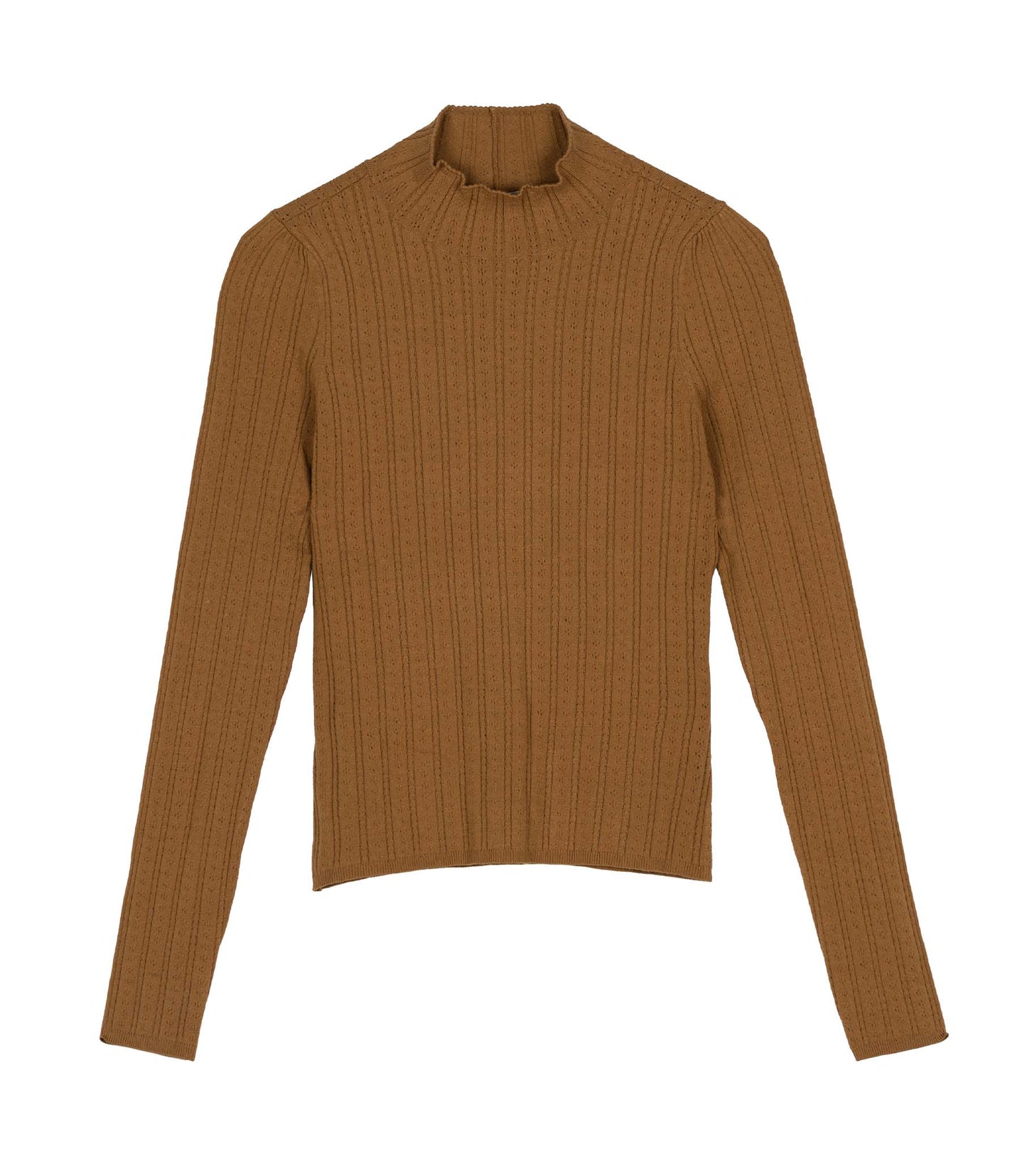HMD -- OSLO TURTLENECK -- TOASTED PECAN