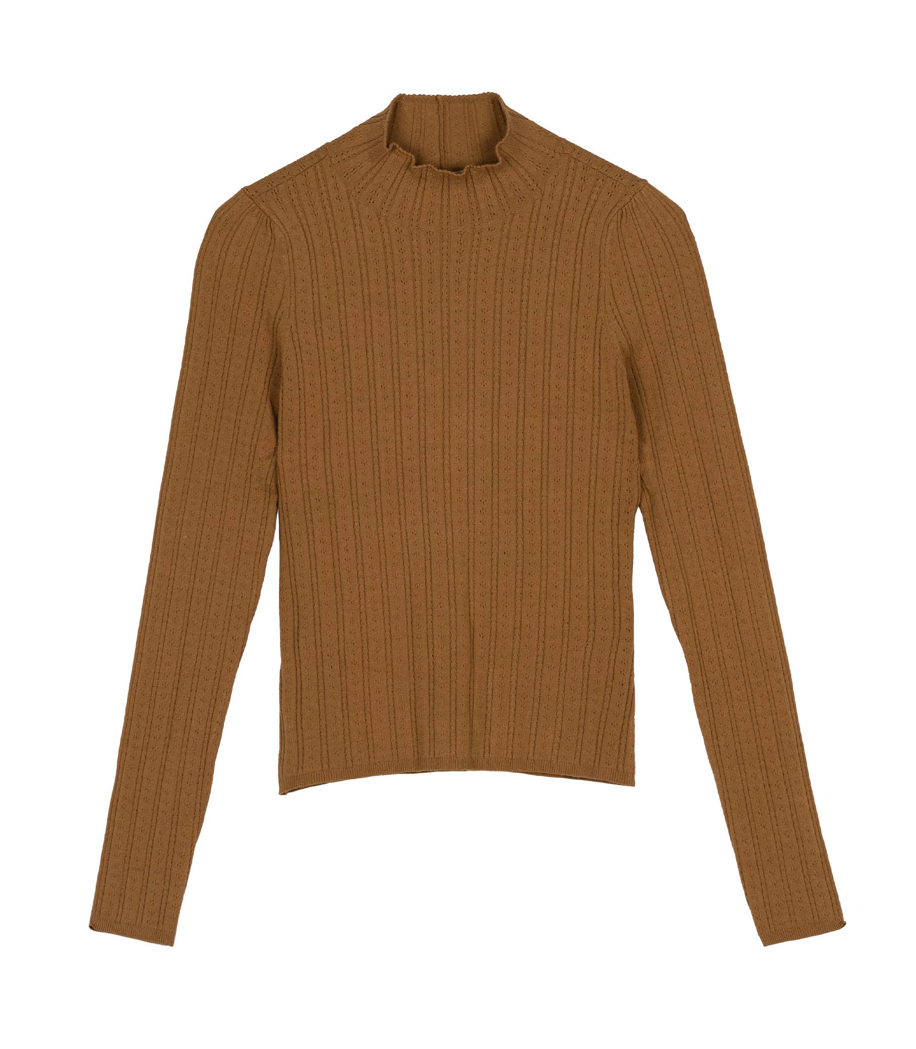 HMD -- OSLO TURTLENECK -- TOASTED PECAN view 6
