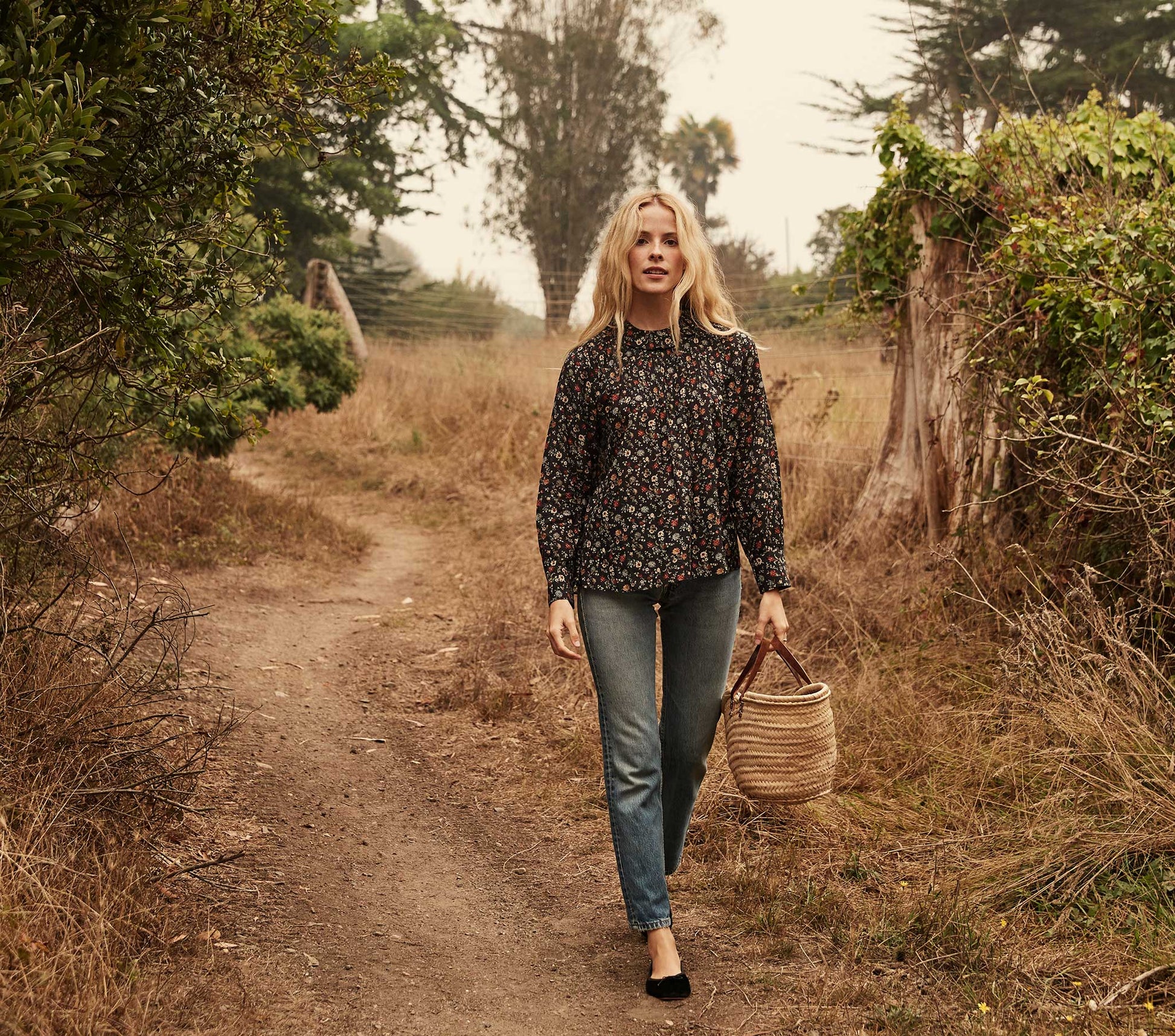 HMD -- PLUM TOP -- CAMPAGNE FLORAL view 9
