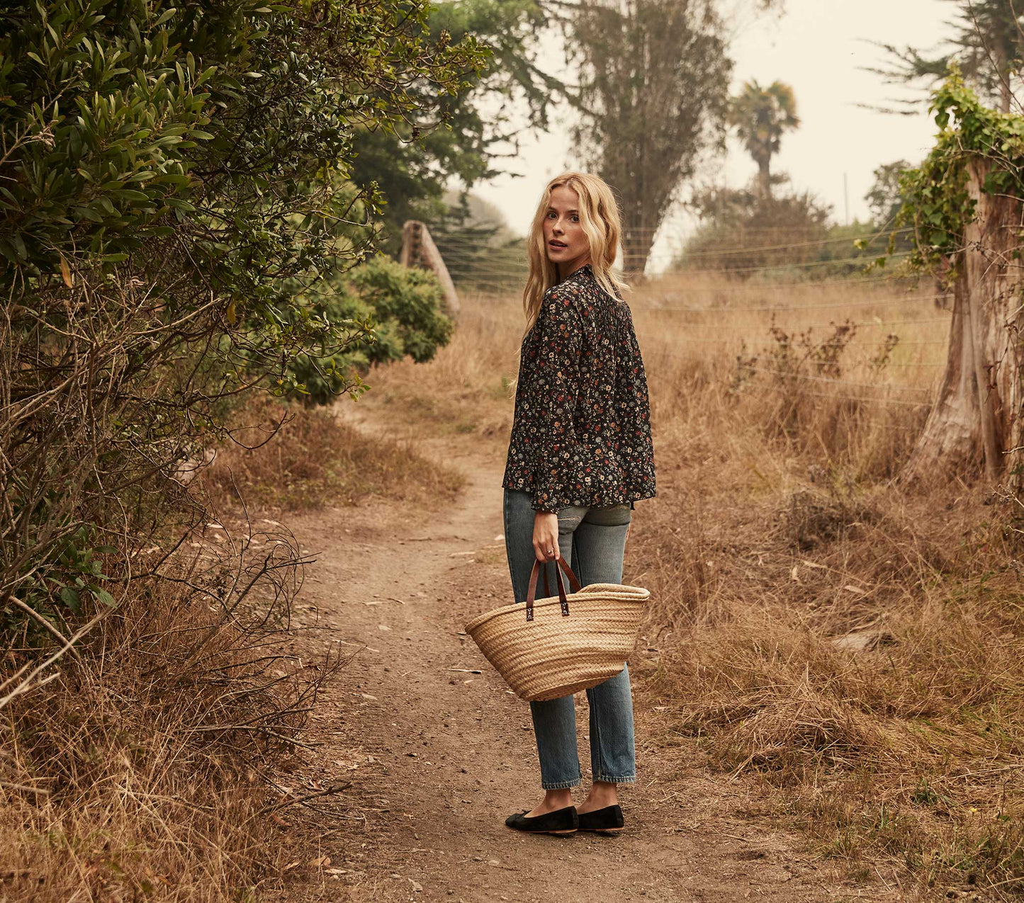 HMD -- PLUM TOP -- CAMPAGNE FLORAL