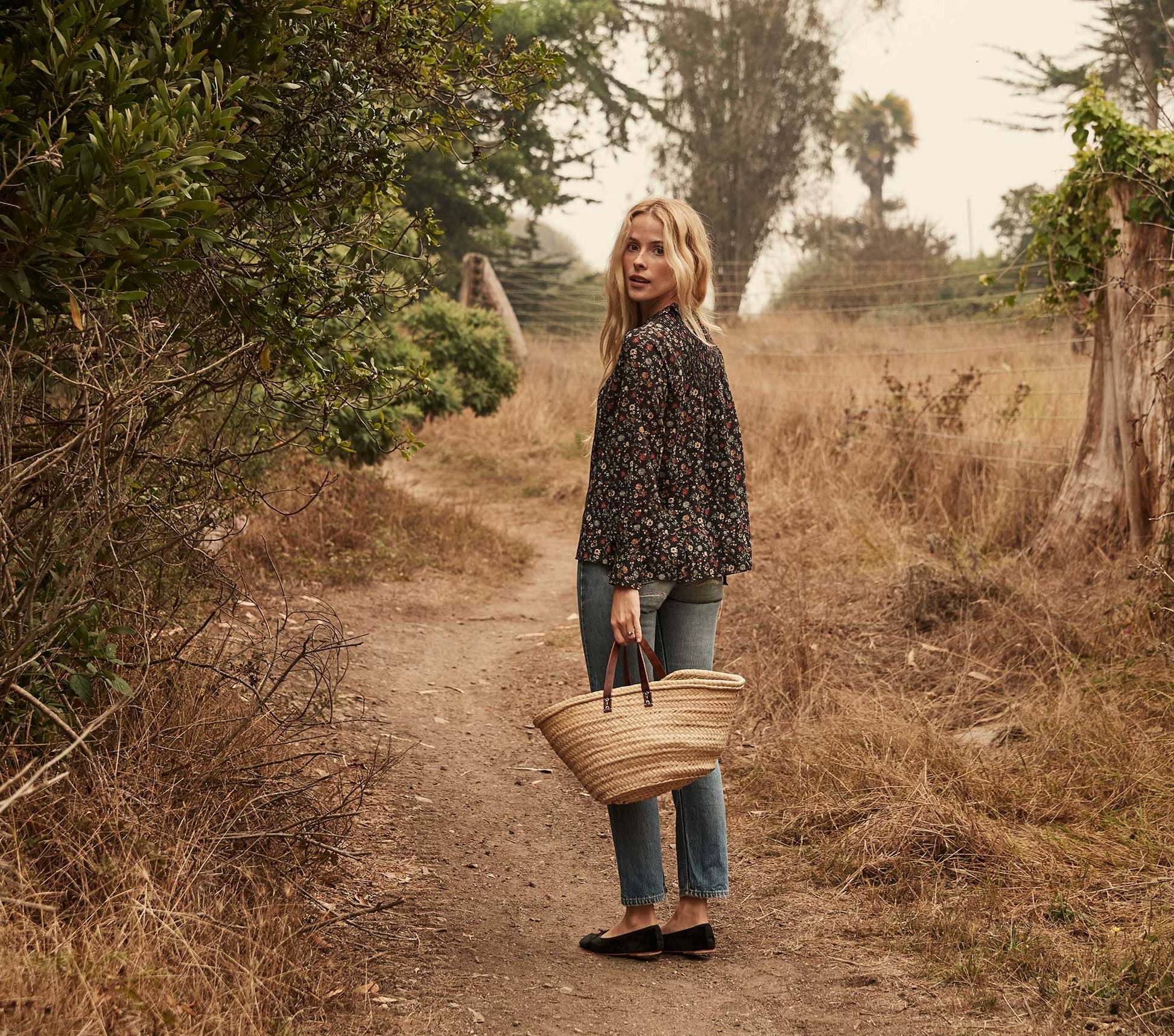 HMD -- PLUM TOP -- CAMPAGNE FLORAL view 8
