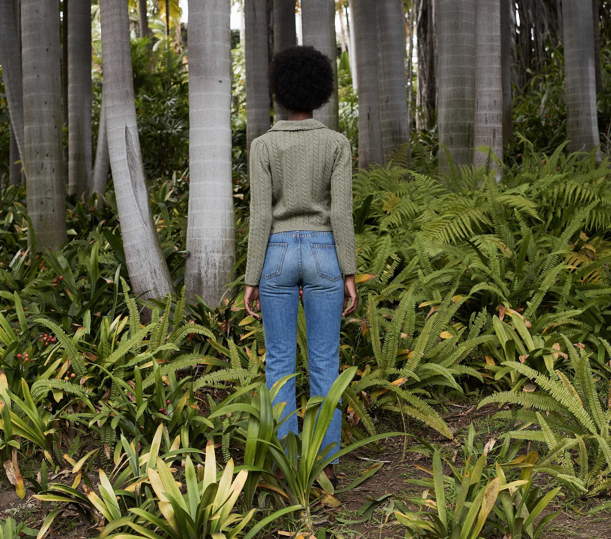 HMD -- POSEY CARDIGAN SWEATER -- FERN view 4
