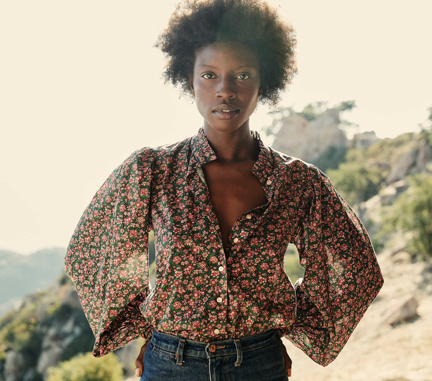 HMD -- PRIMA TOP -- AMELIE FLORAL
