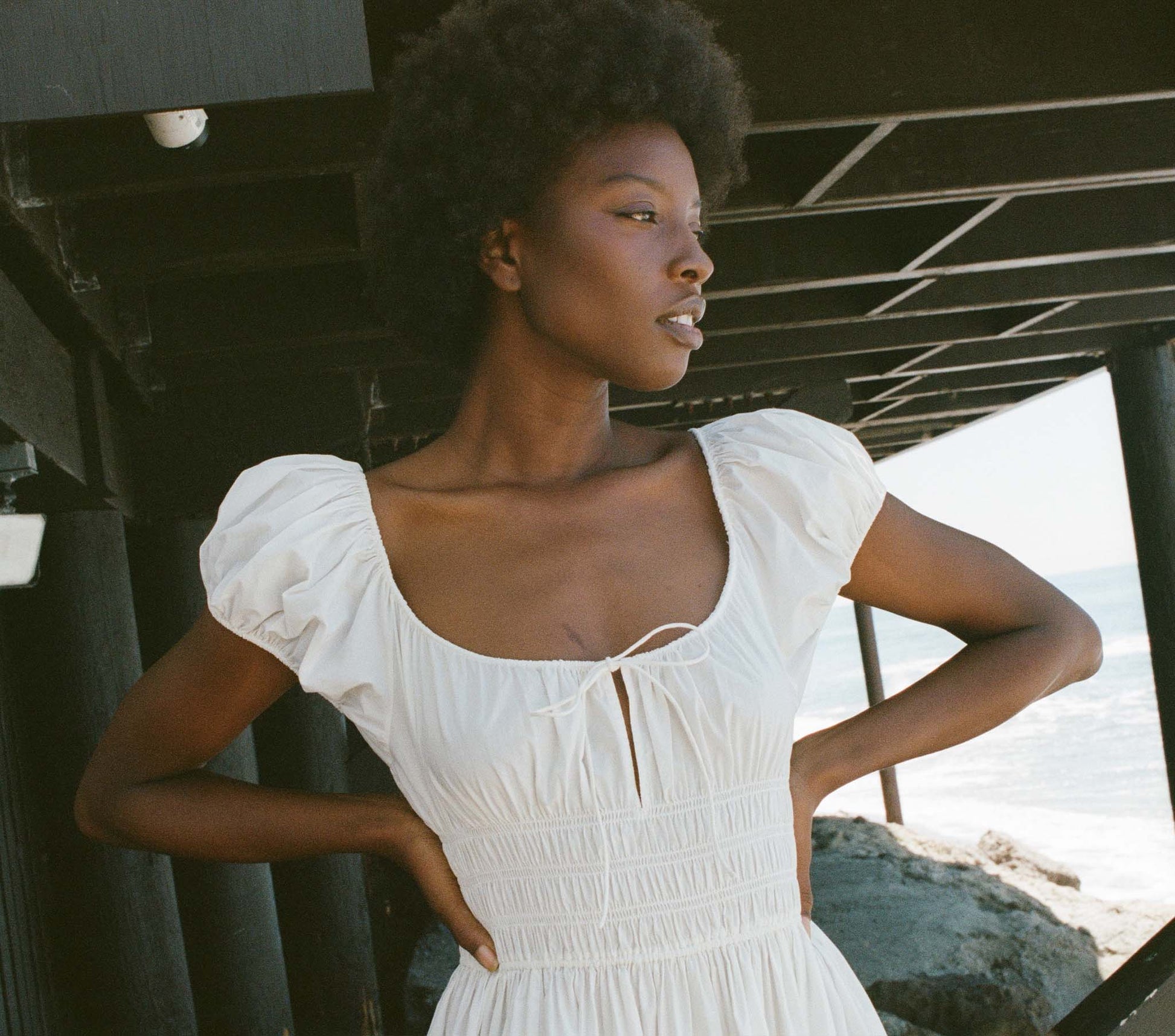 HMD -- QUINN DRESS -- SALT view 1
