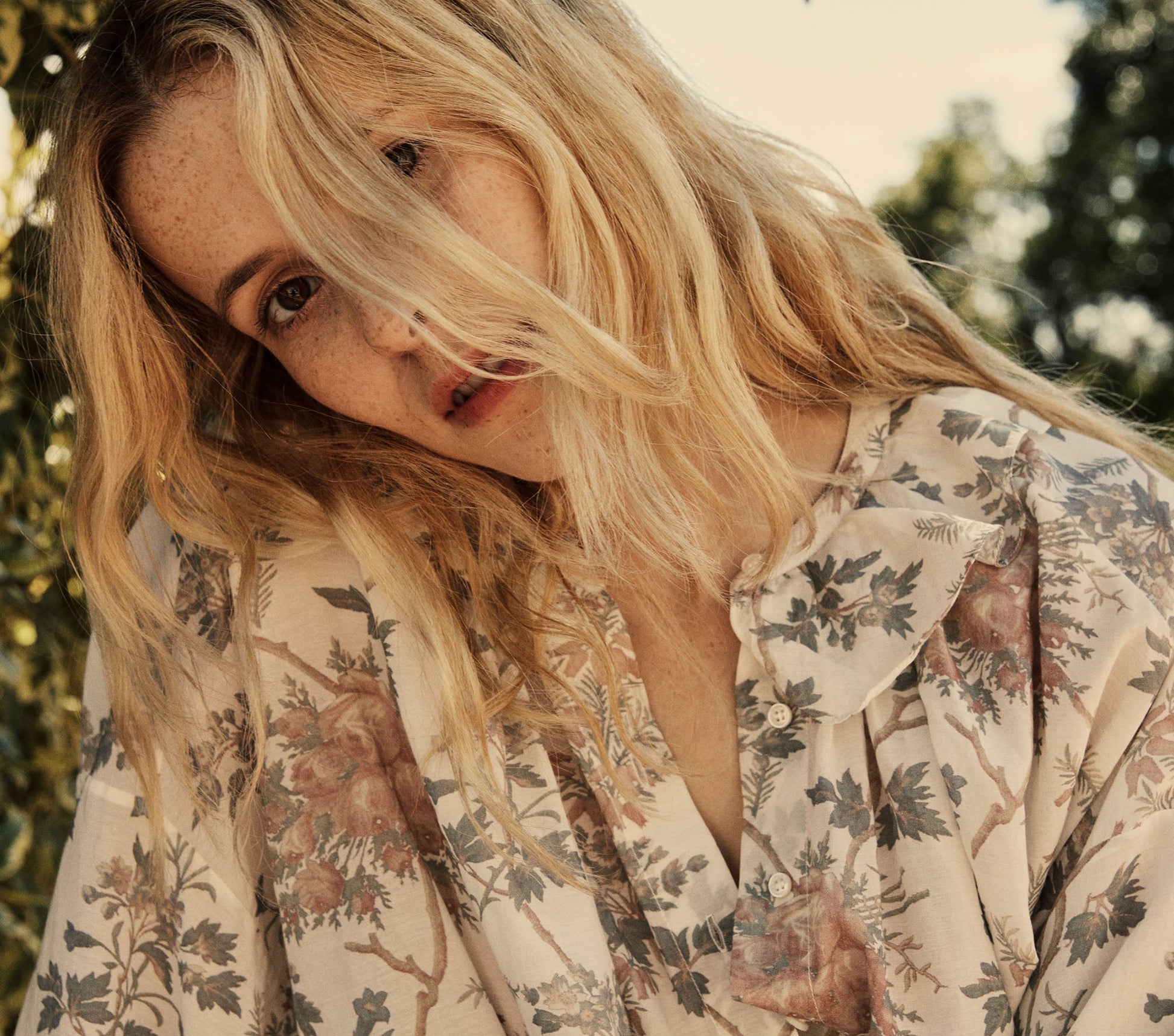 HMD -- ROSEBAY TOP -- SALT SUMMER FLORAL view 7
