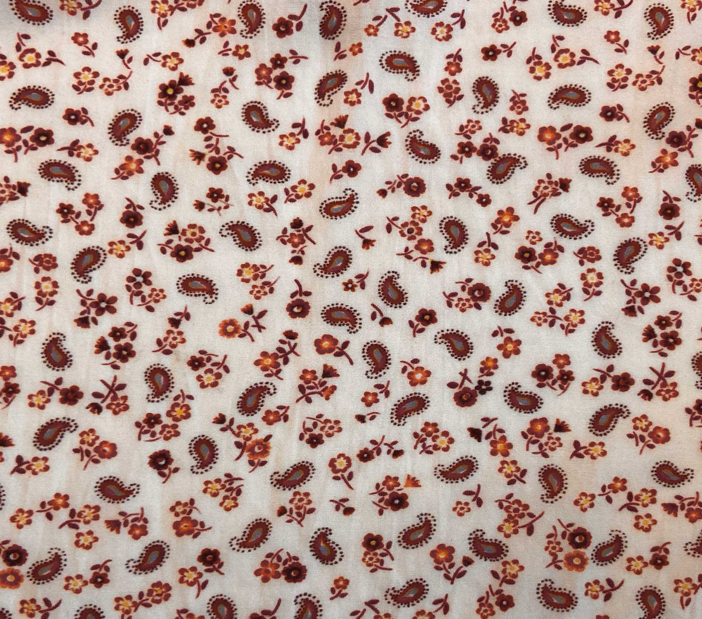 HMD -- ROSAMUND DRESS -- RUST SONGBIRD PAISLEY