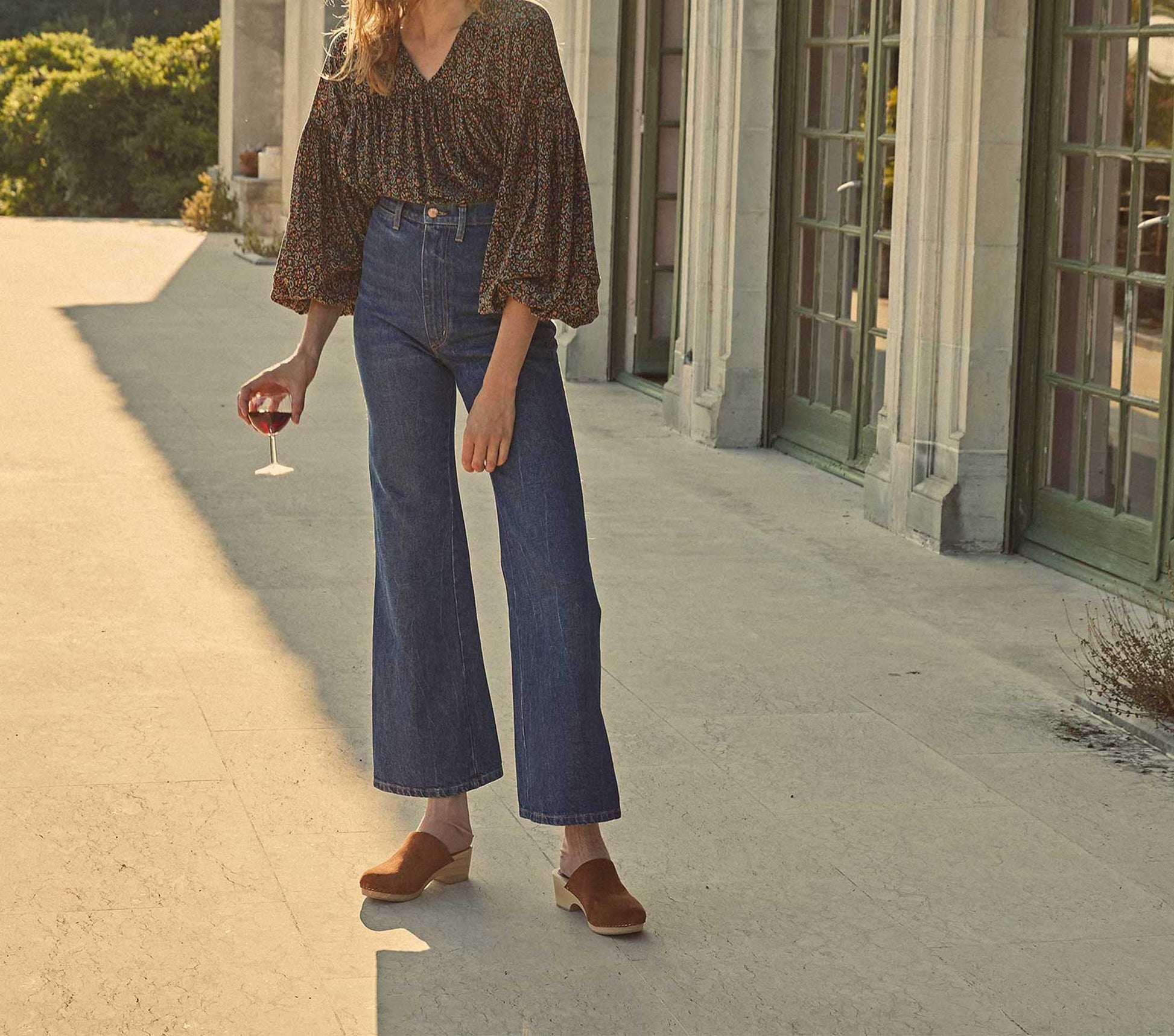 HMD -- SAVONA TOP -- BLACK SAINT CLAUDE PAISLEY view 3
