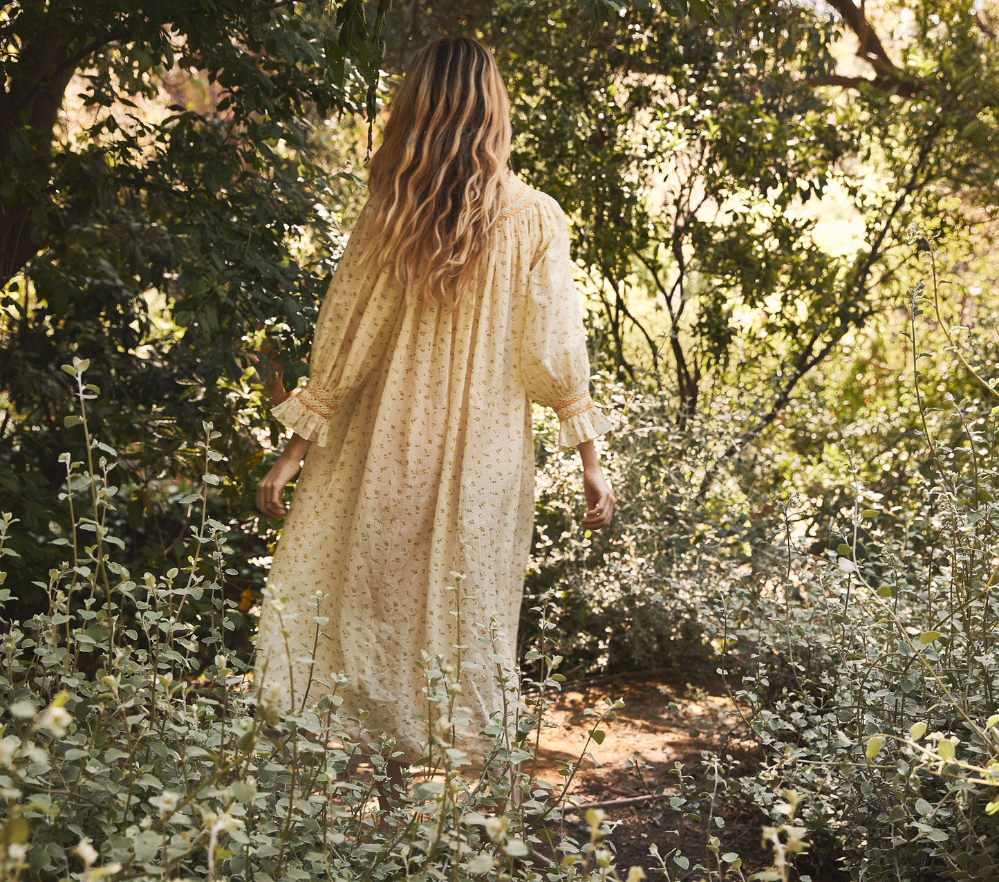 HMD -- LAPIS NIGHTGOWN -- GOLDEN SWEETPEA