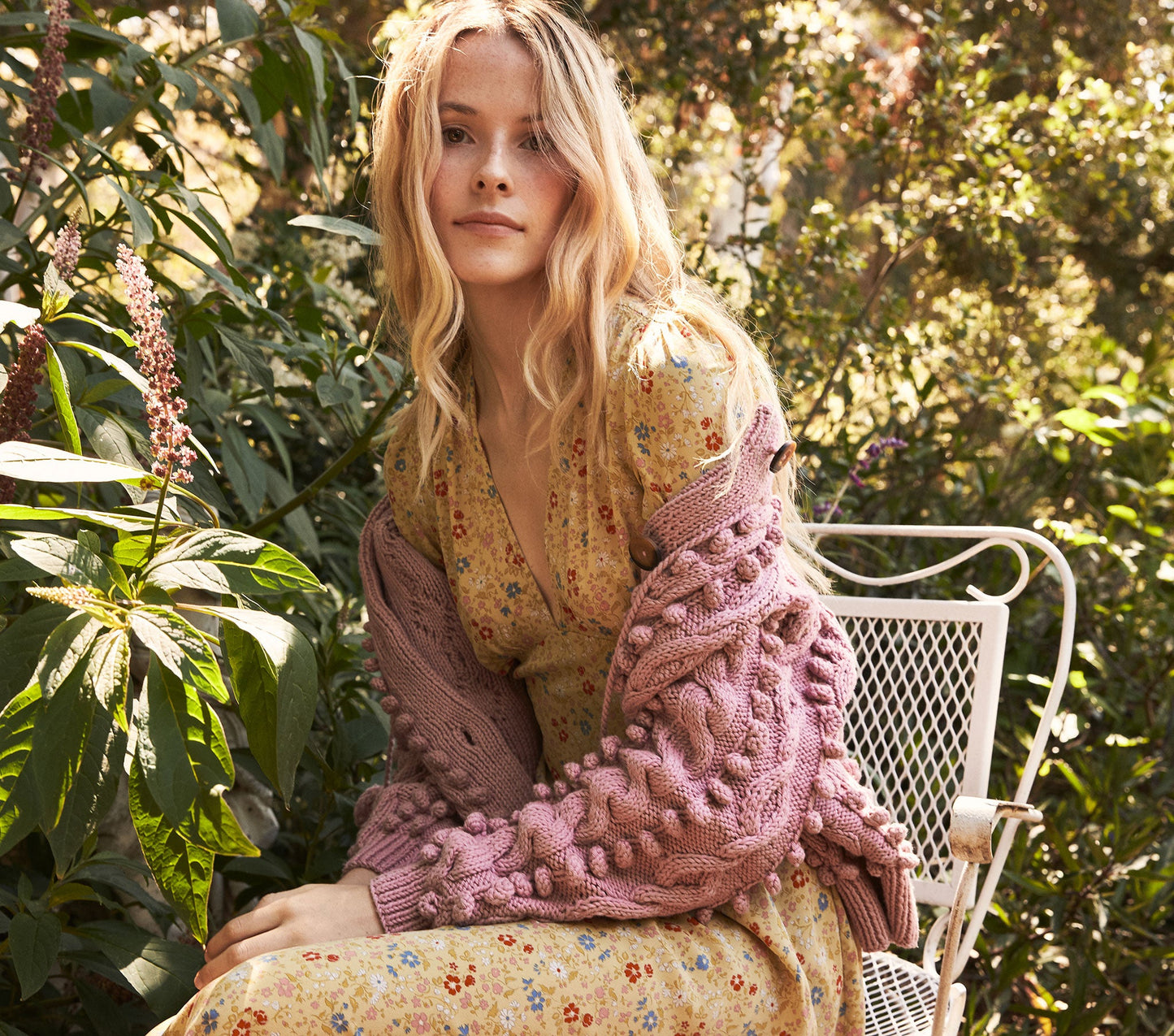 HMD -- POMME SWEATER -- HIBISCUS