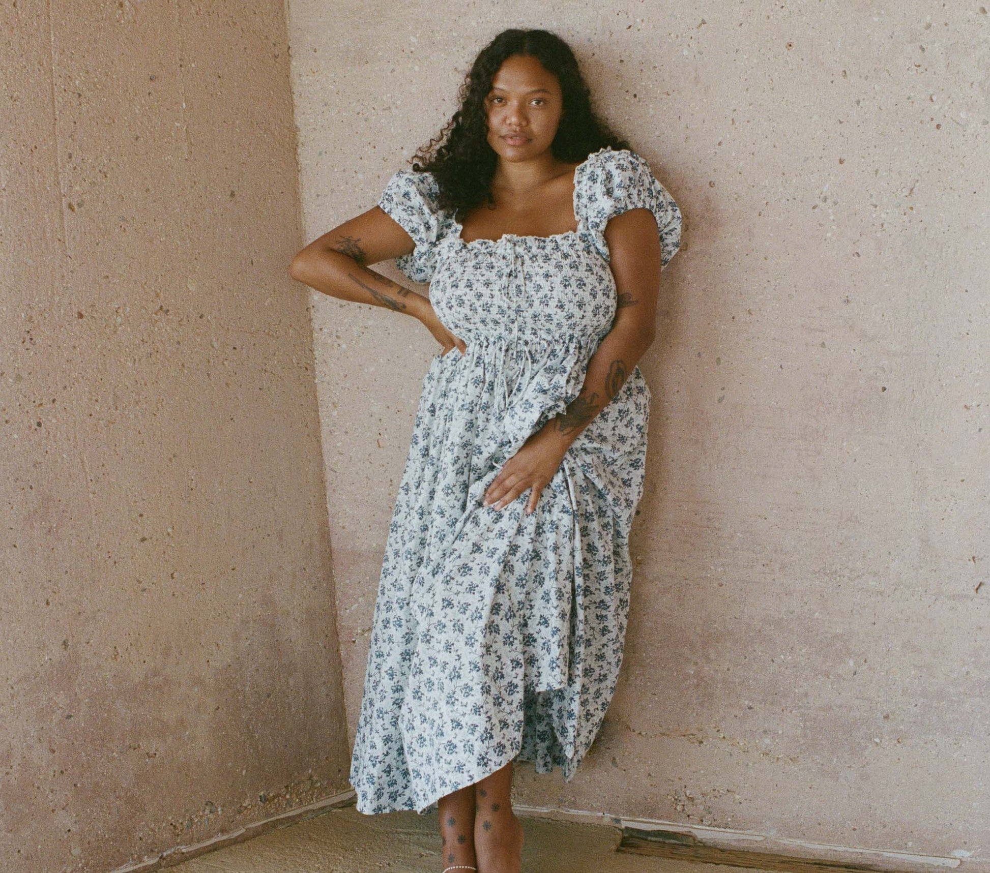 HMD -- STANZA DRESS -- SONGBIRD TOILE view 5

