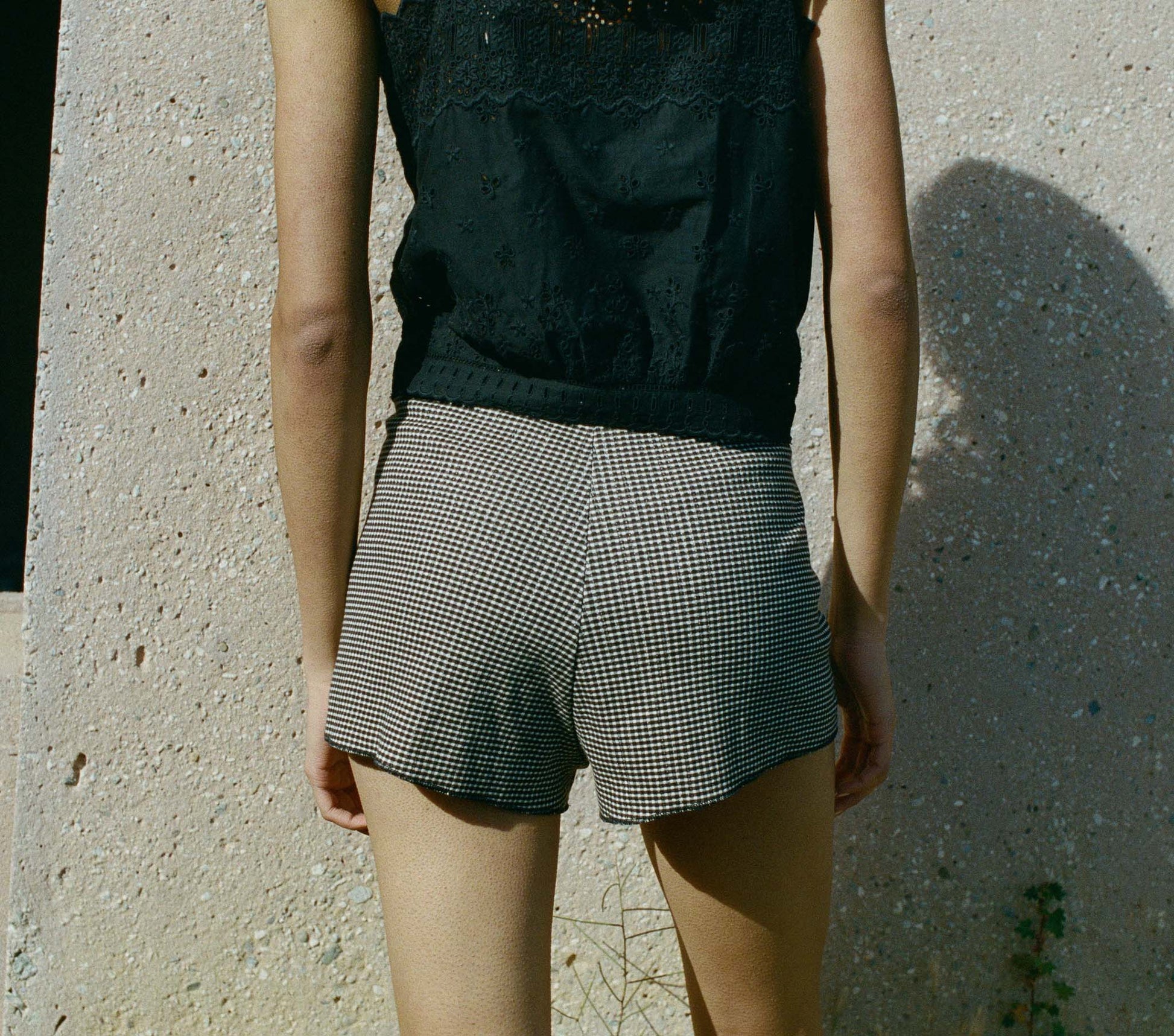HMD -- STELLA SHORT -- LA MADDALENA GINGHAM view 2
