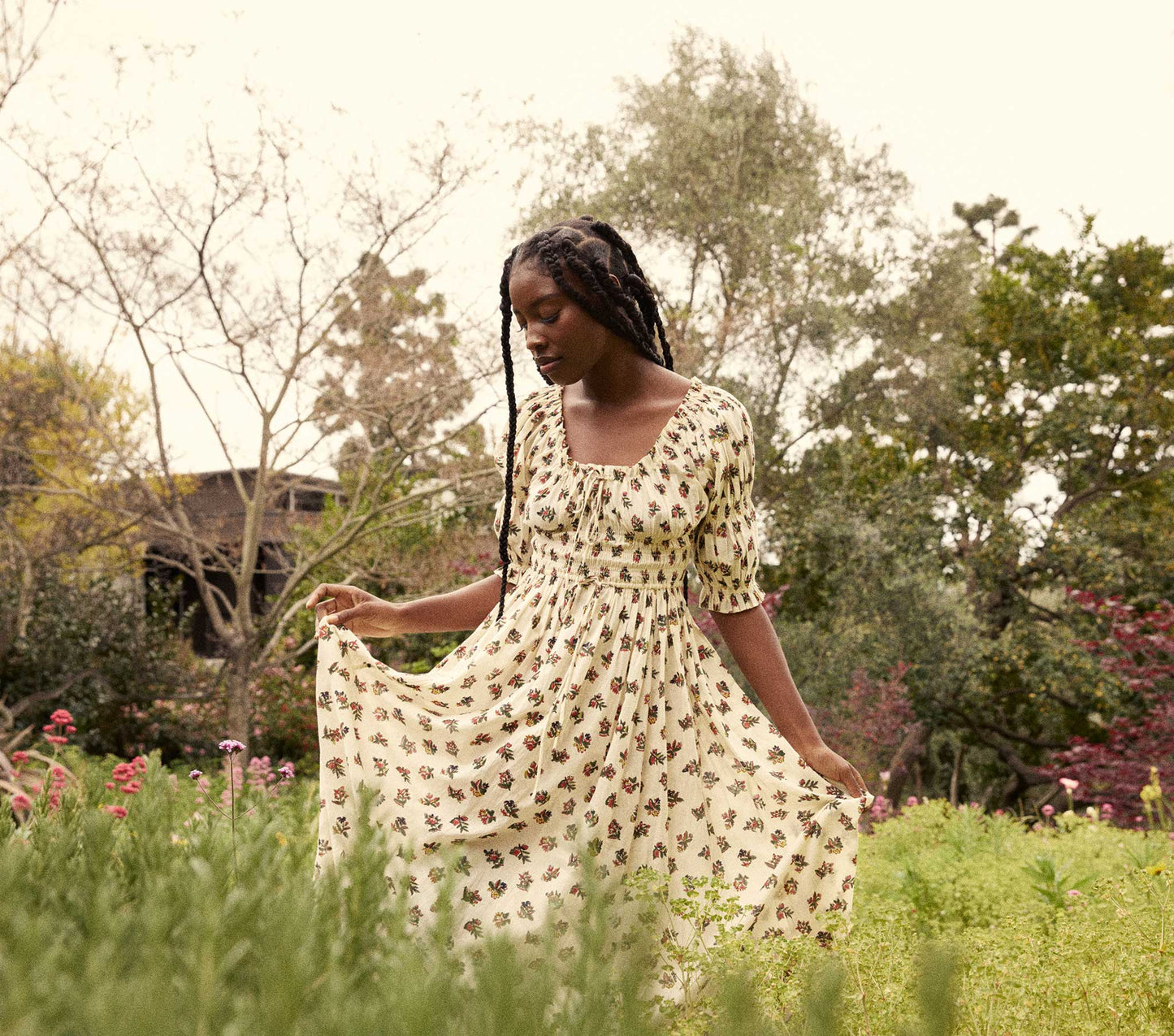 HMD -- ISCHIA DRESS -- SOLSTICE CANYON BLOSSOMS
