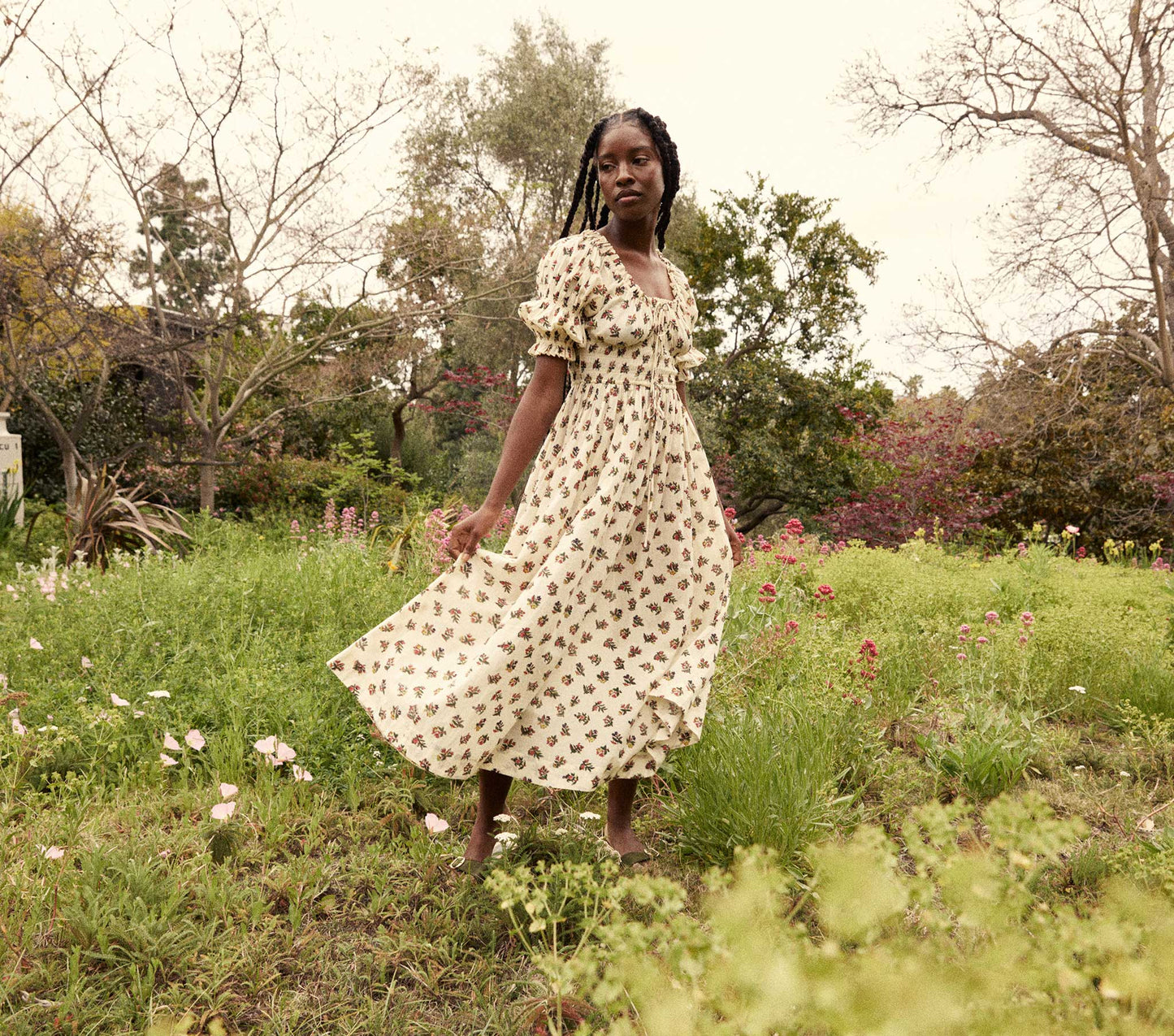 HMD -- ISCHIA DRESS -- SOLSTICE CANYON BLOSSOMS