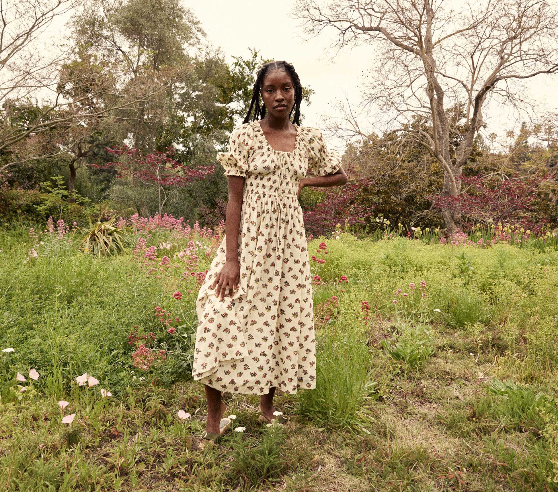 HMD -- ISCHIA DRESS -- SOLSTICE CANYON BLOSSOMS view 5
