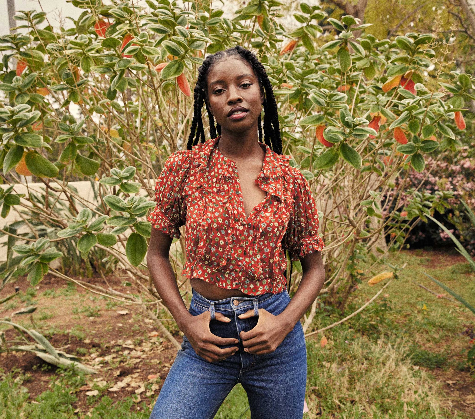 HMD -- SELMA TOP -- ROUGE TASHA GARDEN view 7
