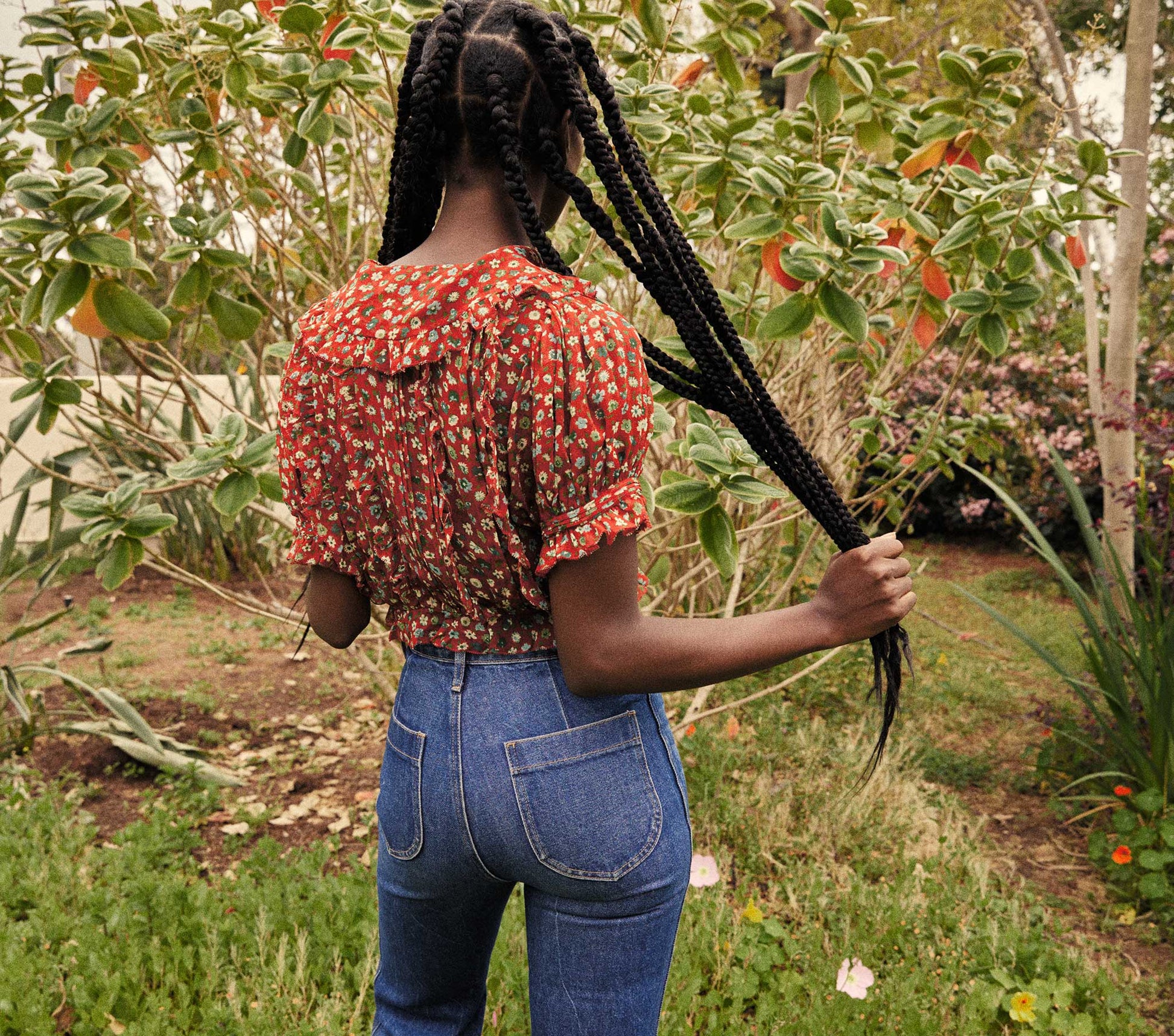 HMD -- SELMA TOP -- ROUGE TASHA GARDEN view 4

