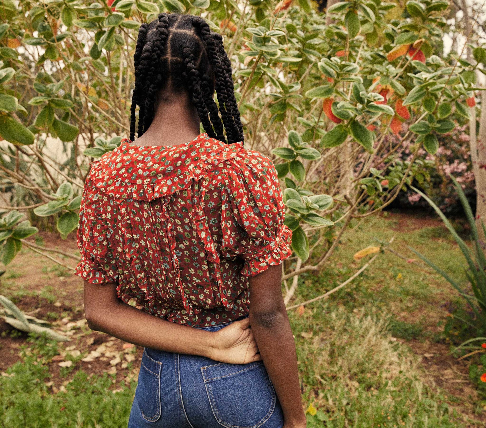 HMD -- SELMA TOP -- ROUGE TASHA GARDEN view 5
