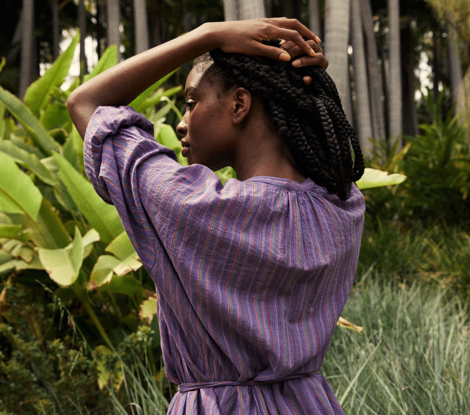 HMD -- JOAN DRESS -- ISLA STRIPE view 8
