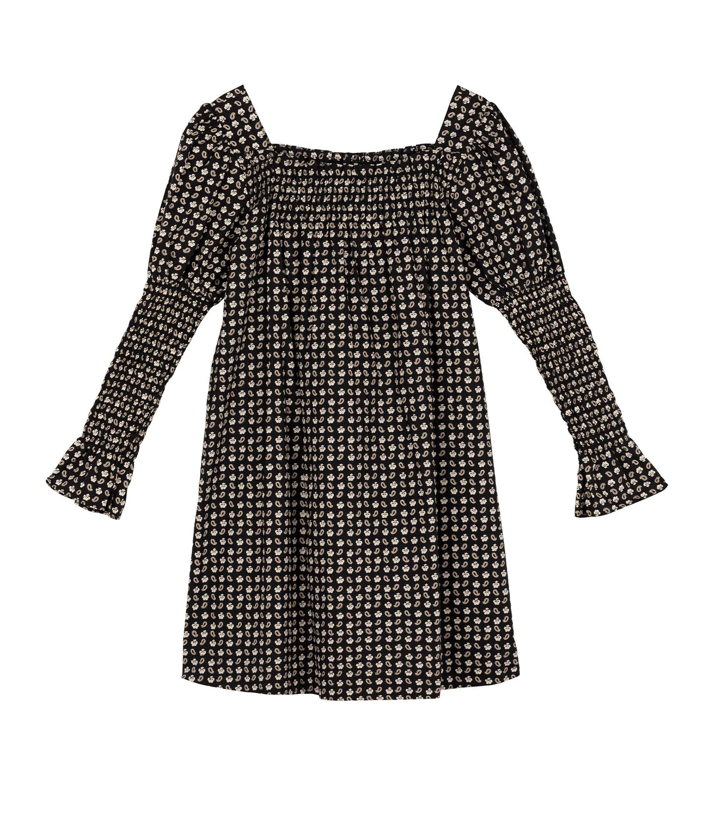 HMD -- SABIA DRESS -- NOIR COUNTRYSIDE PAISLEY