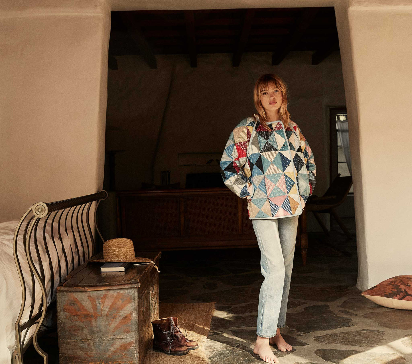 HMD -- SEDONA JACKET -- PATCHWORK PRINT
