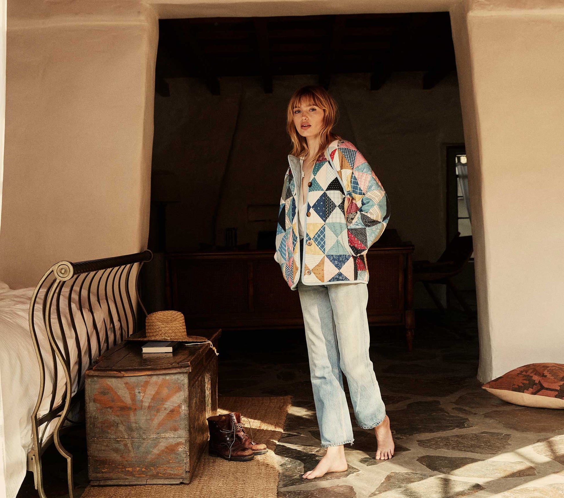 HMD -- SEDONA JACKET -- PATCHWORK PRINT view 3
