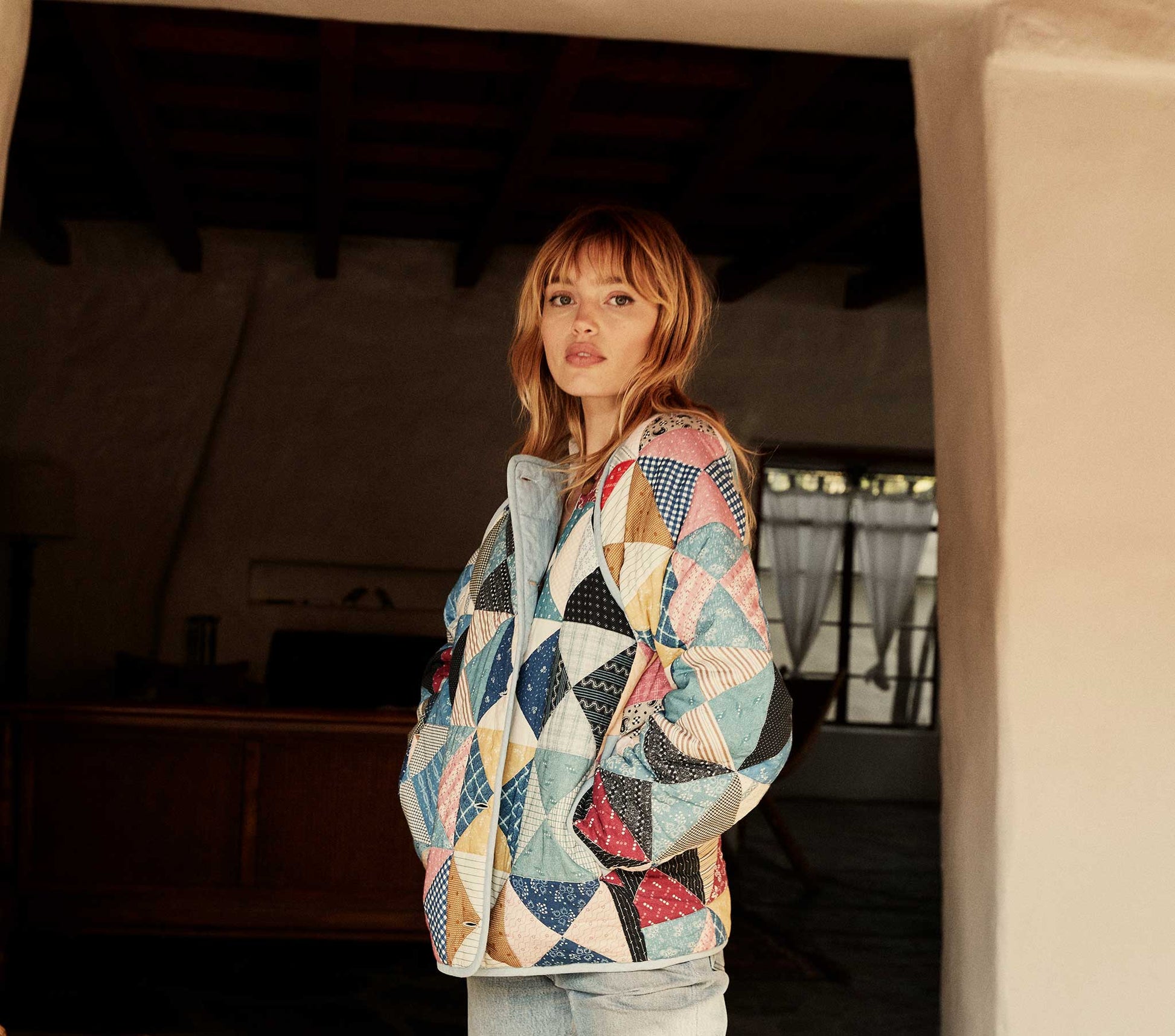 HMD -- SEDONA JACKET -- PATCHWORK PRINT view 8
