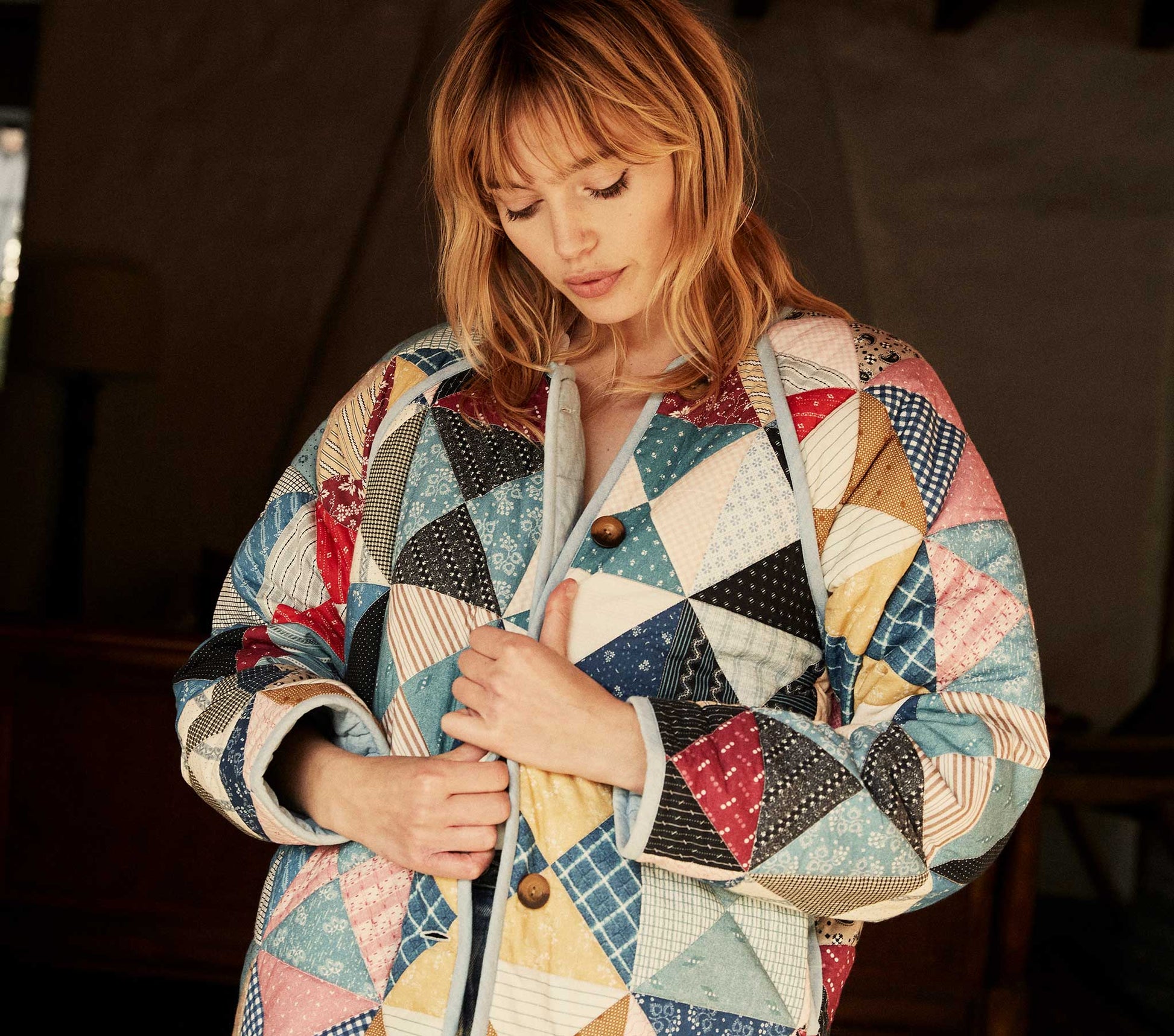HMD -- SEDONA JACKET -- PATCHWORK PRINT view 6
