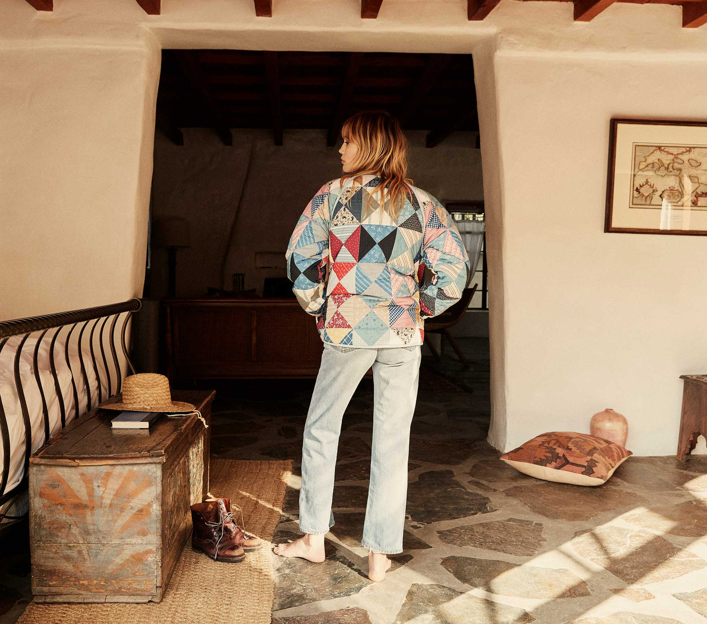 HMD -- SEDONA JACKET -- PATCHWORK PRINT