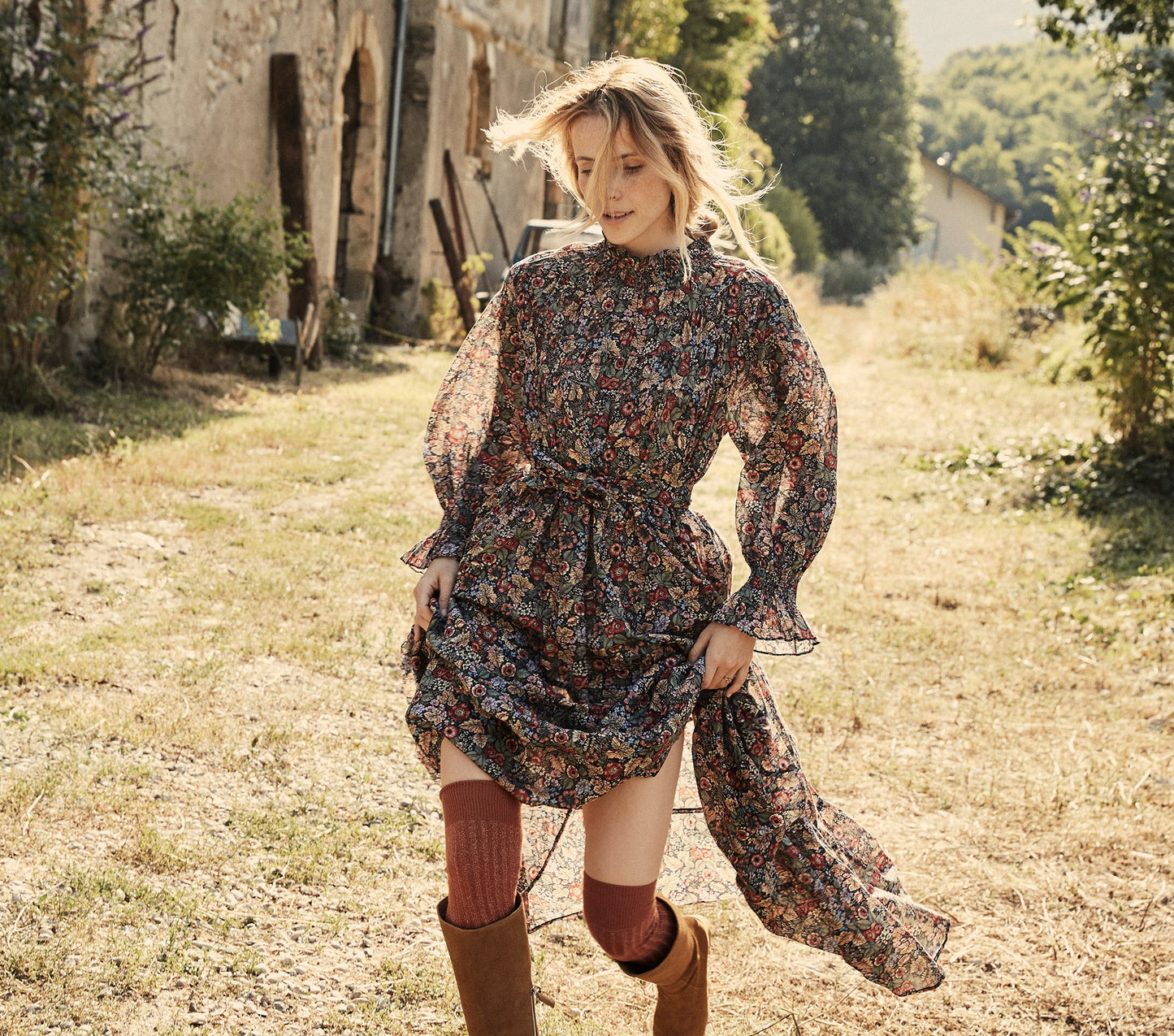 HMD -- SONOMA DRESS -- WILDBERRY THICKET