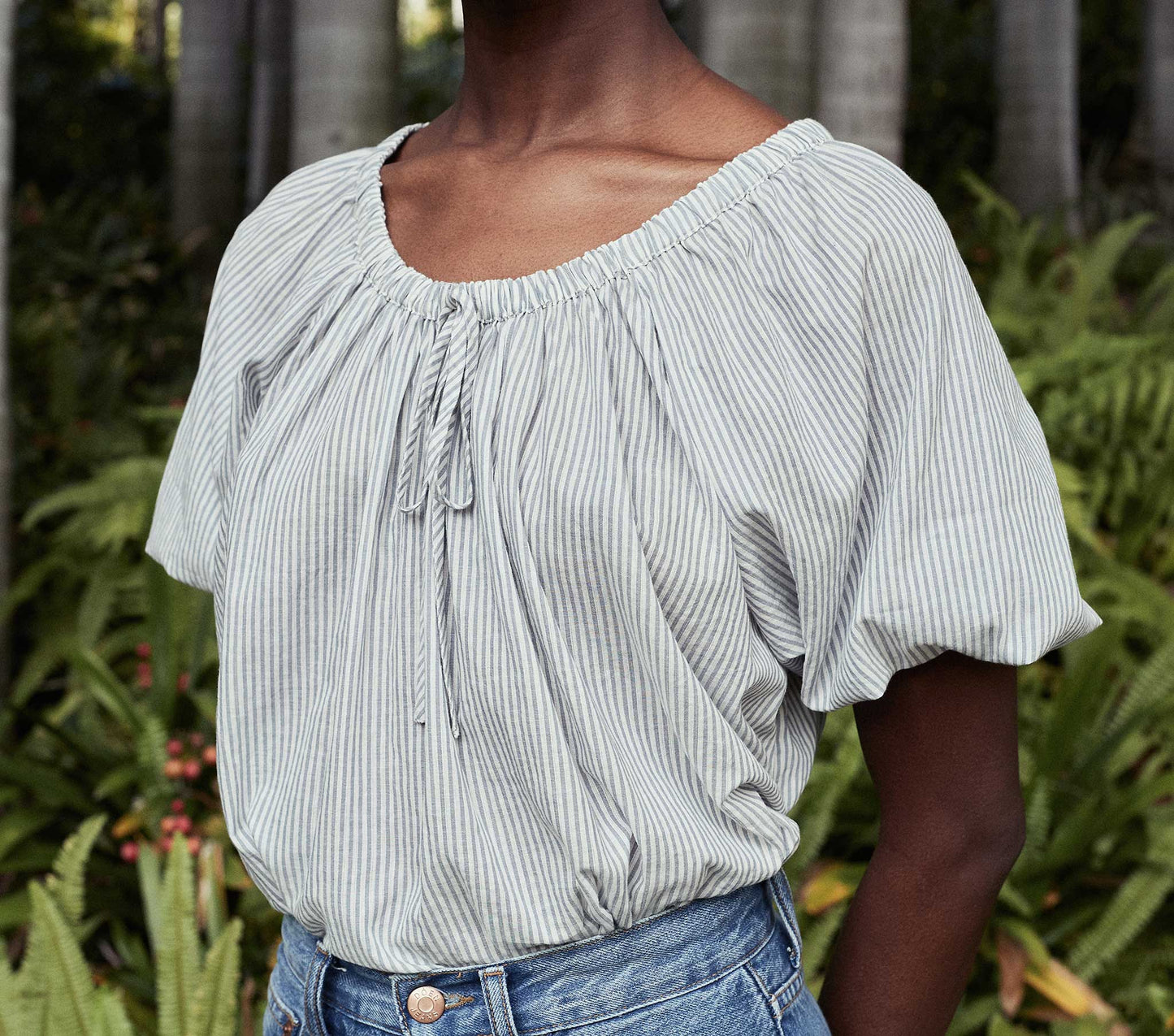 HMD -- SIA TOP -- SAVOIE STRIPE