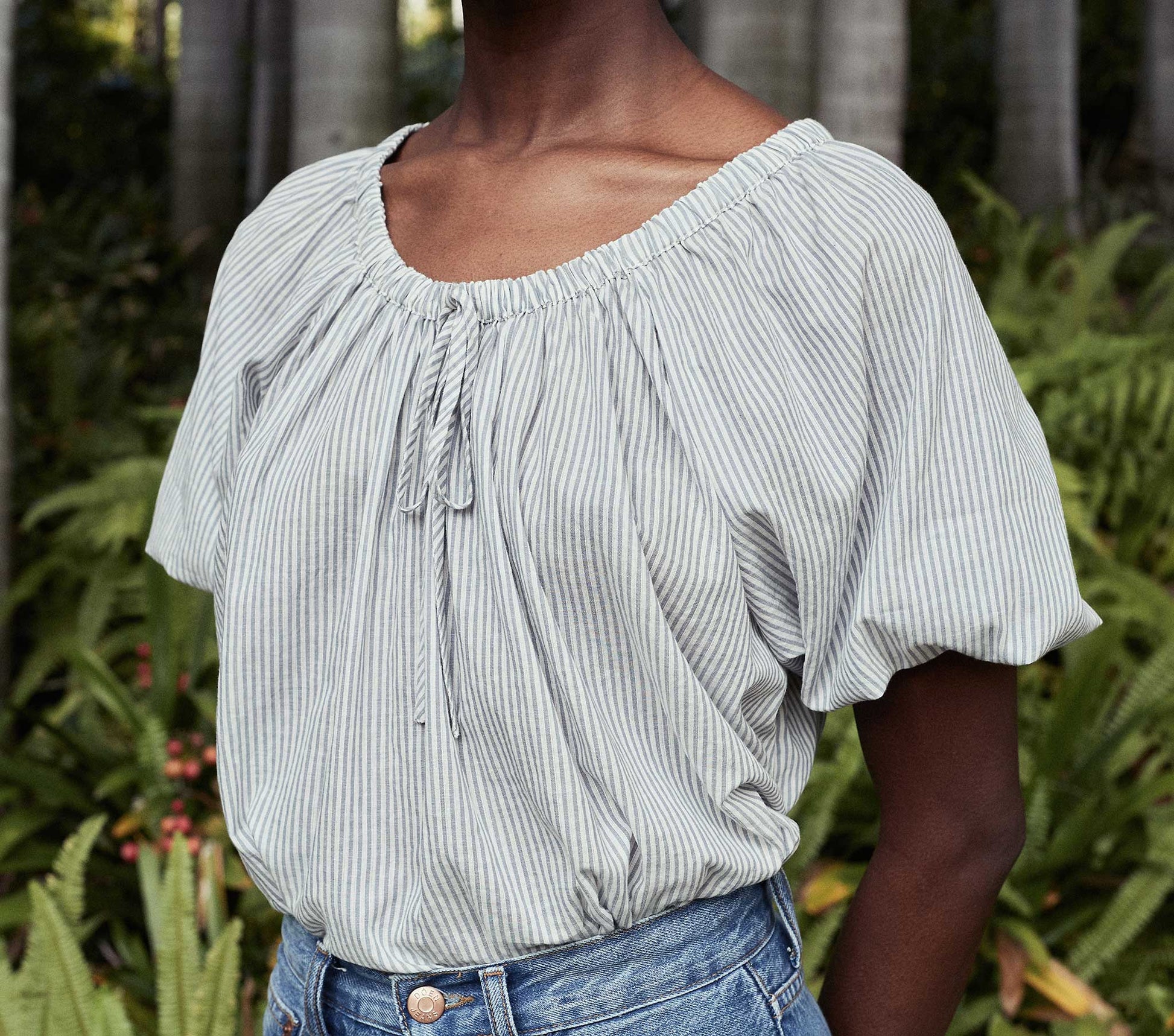 HMD -- SIA TOP -- SAVOIE STRIPE view 4

