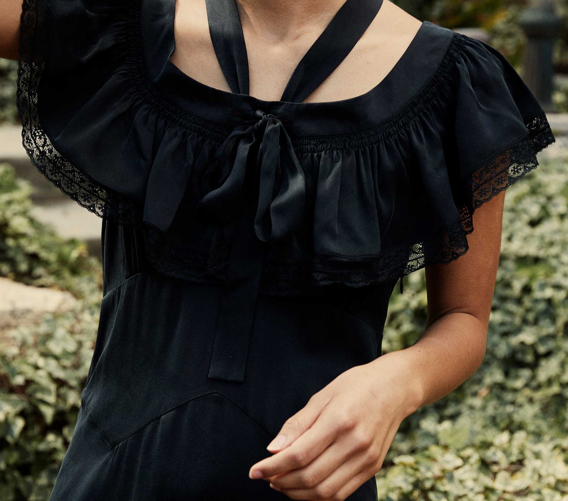 HMD -- SICILIA DRESS -- BLACK view 1
