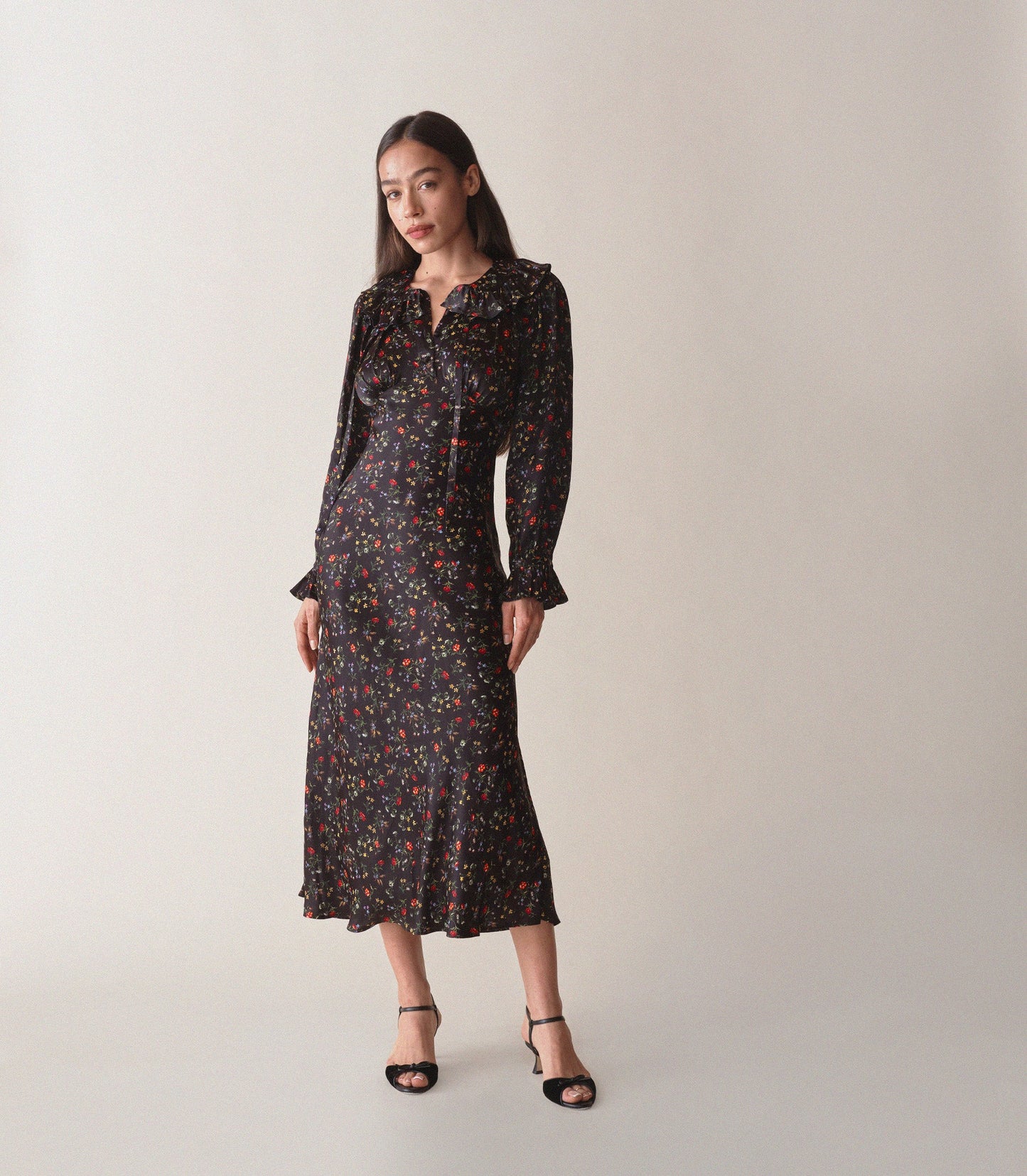 HMD -- SOLAIRE DRESS -- WINDSWEPT WILDFLOWER