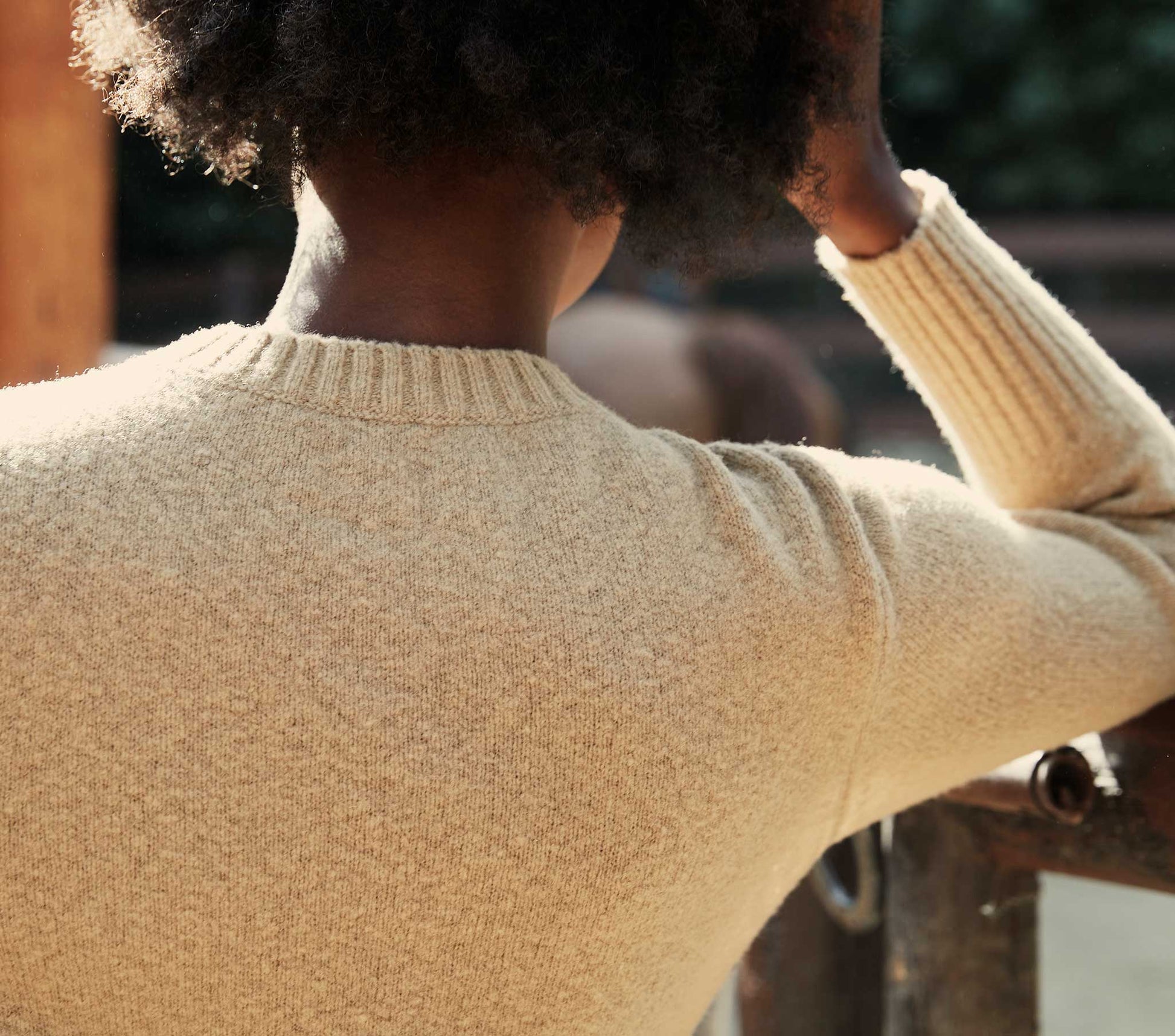 HMD -- SONTAG SWEATER -- DRIFTWOOD view 6
