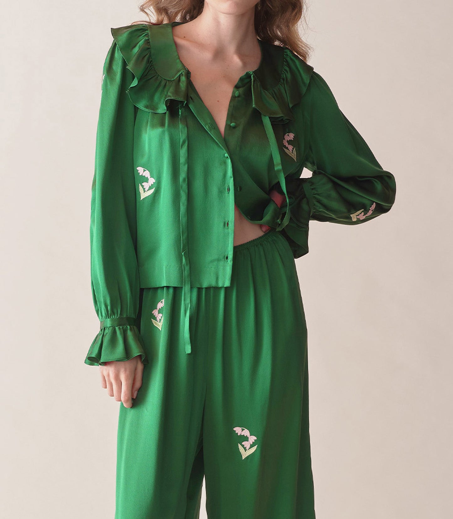 HMD -- SOLANGE TOP -- EMERALD IVY