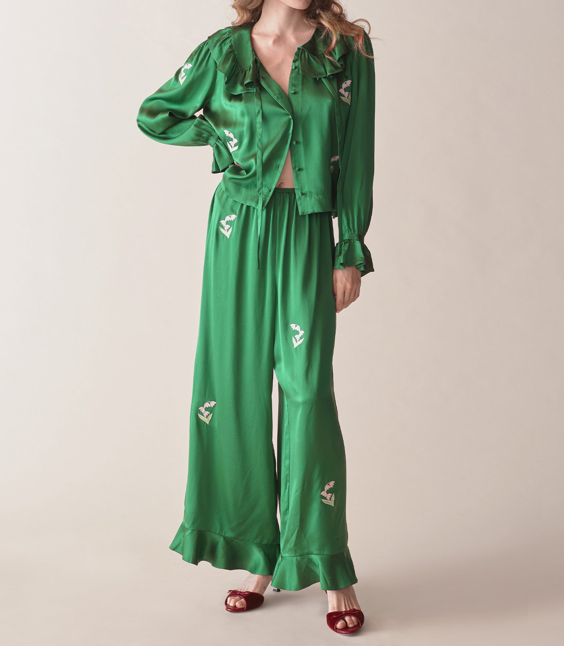 HMD -- SOLANGE TOP -- EMERALD IVY view 3
