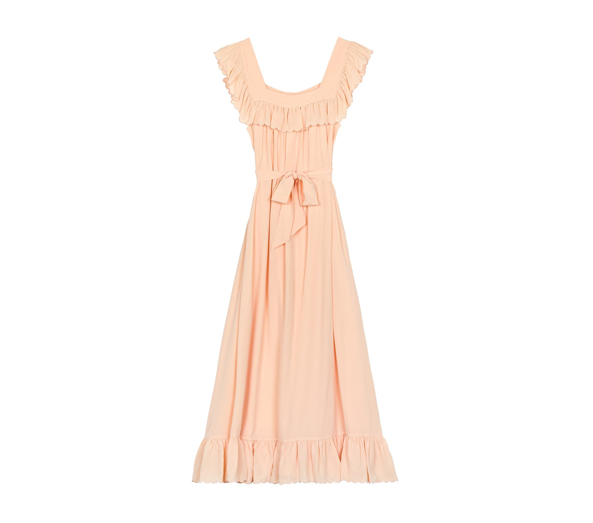 HMD -- SYCAMORE DRESS -- SUNLIT CORAL view 4
