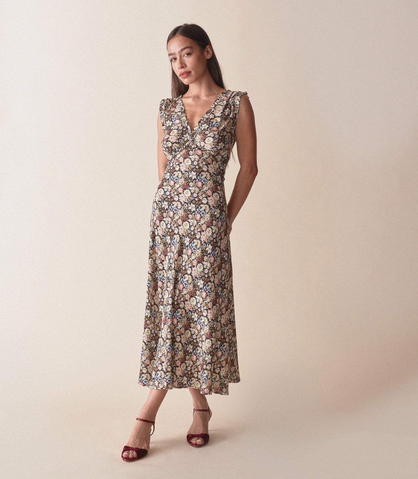 HMD -- TAHLIA DRESS -- ARBOR FLORAL