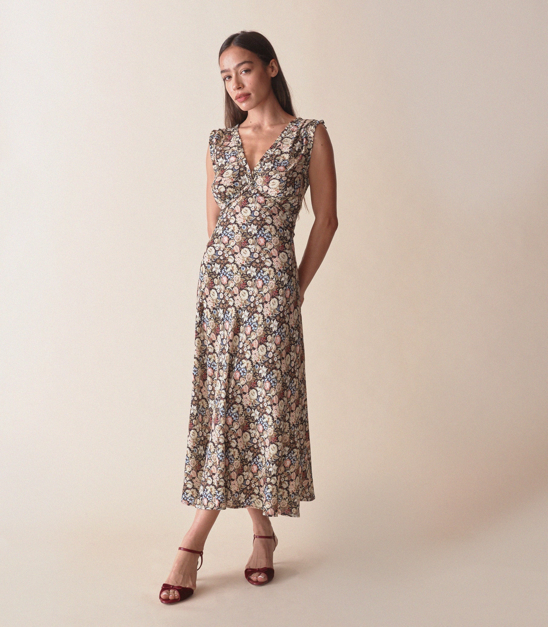 HMD -- TAHLIA DRESS -- ARBOR FLORAL view 1
