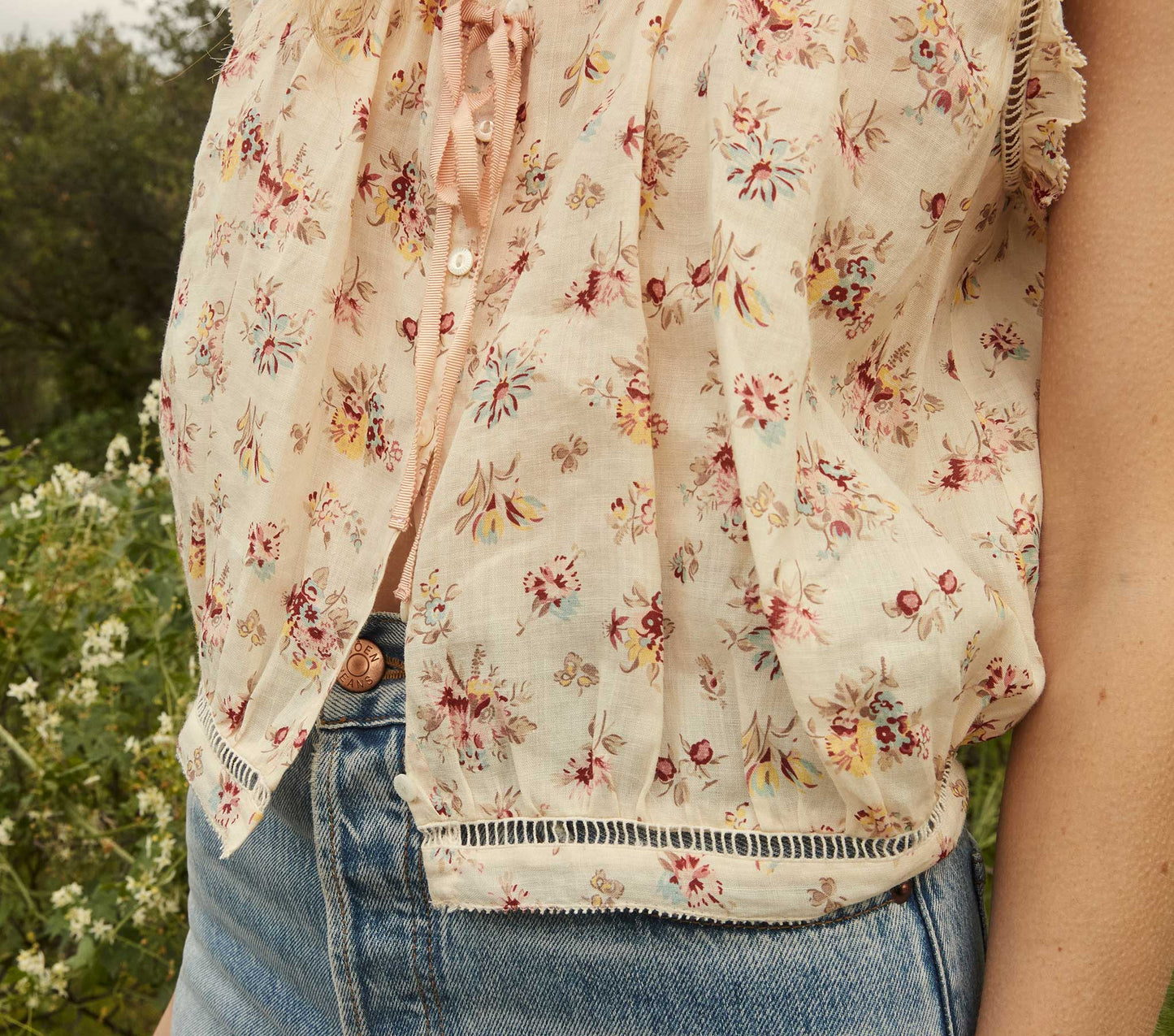 HMD -- TRAVELER TOP -- TUILERIES BLOOMS